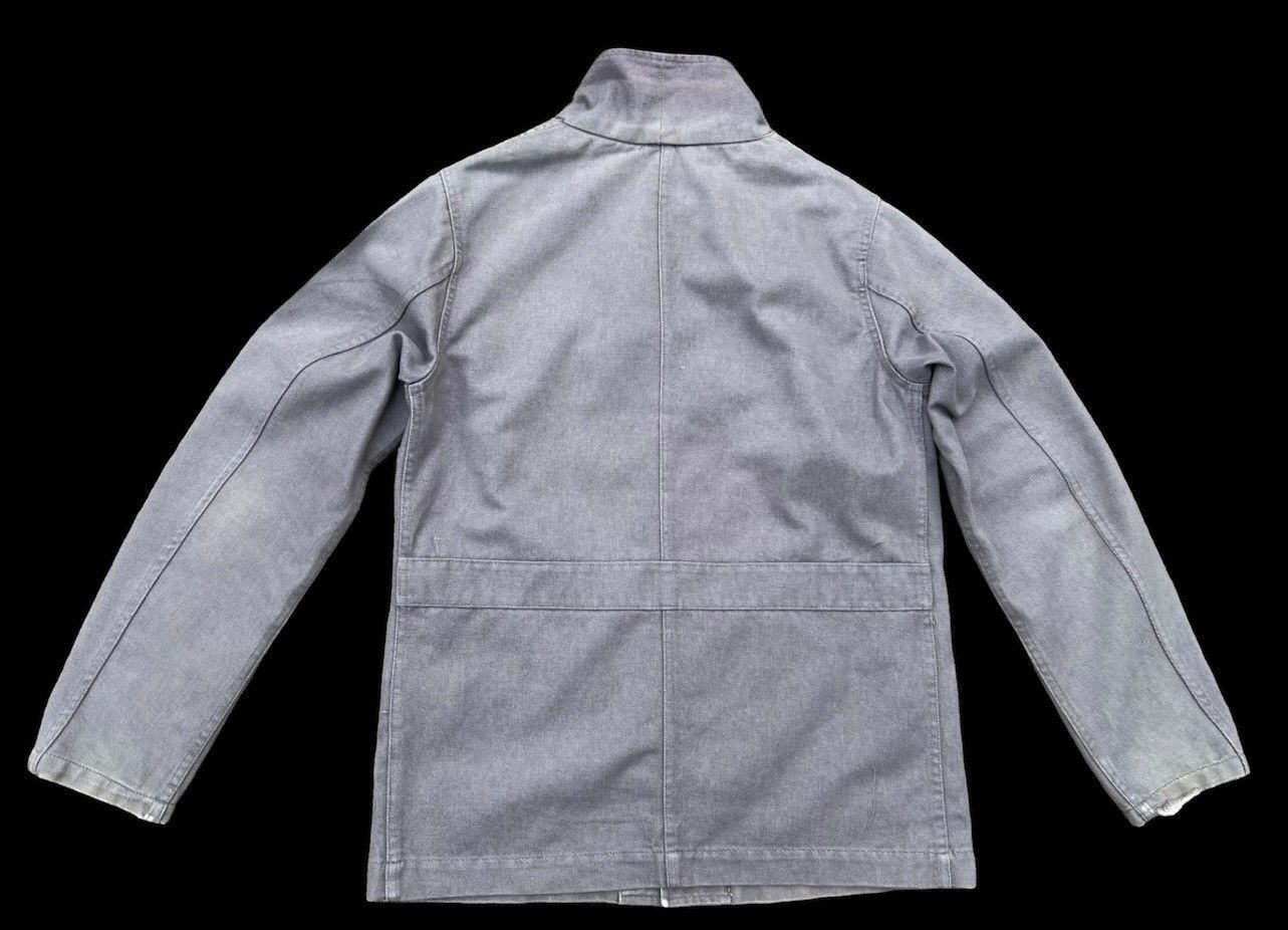 Danton Vintage Danton France Sun Fade Grey Nehru Collar Work Jacket Size US M / EU 48-50 / 2 - 2 Thumbnail