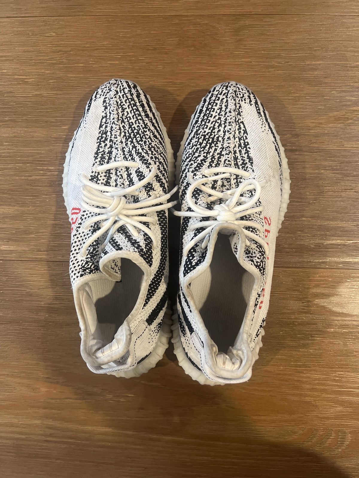 Yeezy Men’s Zebra Yeezy Shoes Size US 12 / EU 45 - 5 Thumbnail