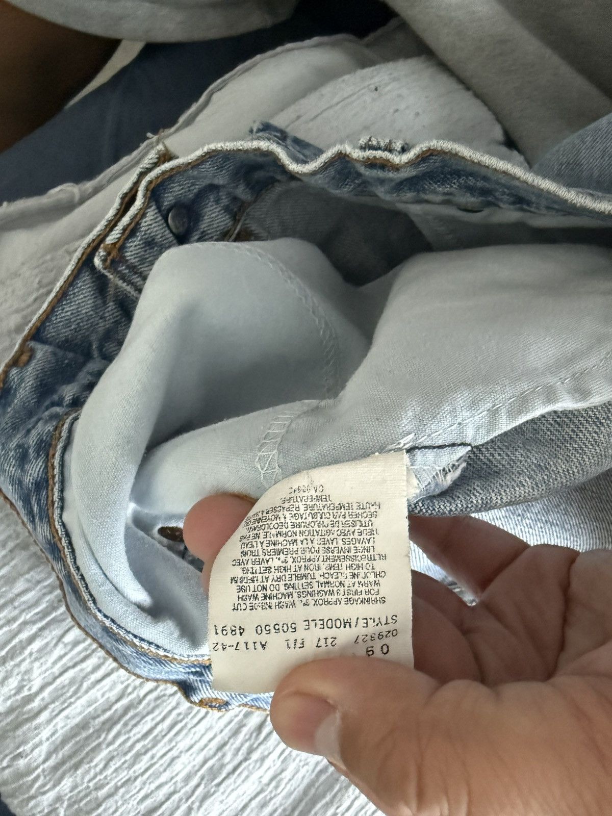 Levi's VINTAGE 90s LEVIS 550 MADE IN CANADA Size US 36 / EU 52 - 6 Thumbnail