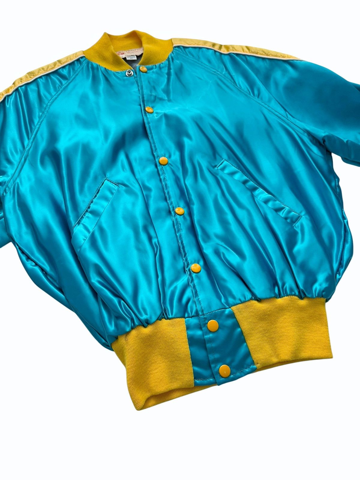 Vintage 1979 SNL Staff Satin Souvenir Jacket (Saturday Night Live) Size US L / EU 52-54 / 3 - 8 Thumbnail