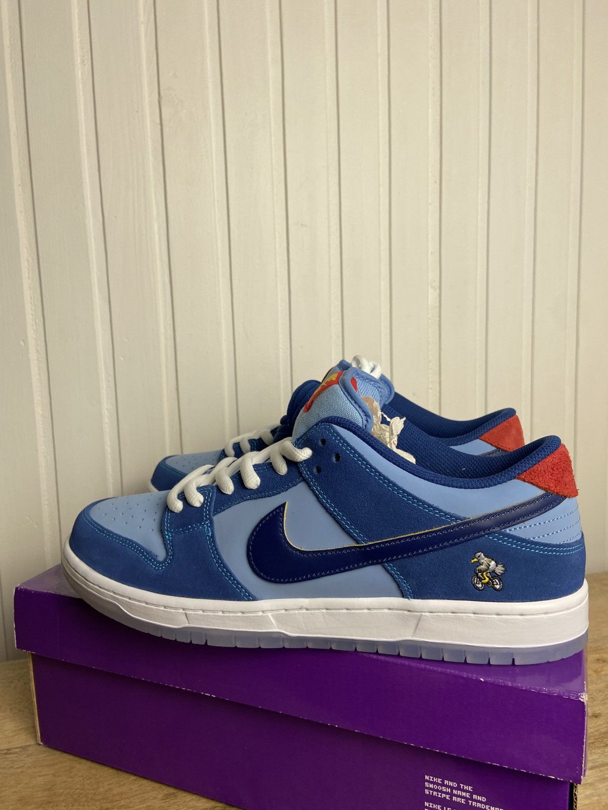 Nike New Nike SB Dunk Low Pro "Why So Sad?" Authentic Size 11,5US Size US 11.5 / EU 44-45 - 7 Thumbnail