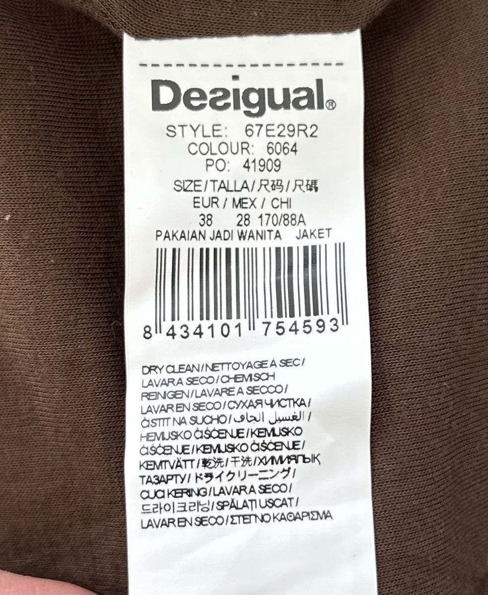 Desigual × Japanese Brand Desigual logo zip jacket women's Size 38 Size S / US 4 / IT 40 - 8 Thumbnail