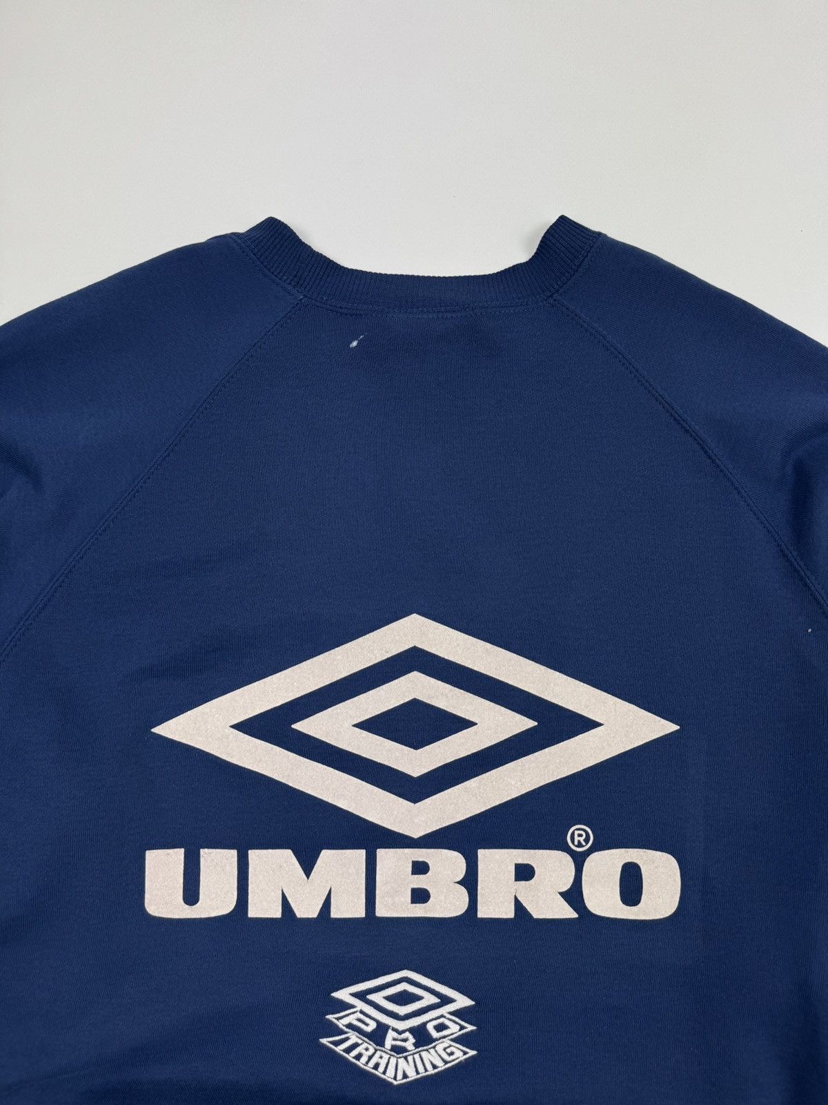 Umbro × Vintage 1990’s Vintage Distressed Umbro Pro Training Sweatshirt Size US L / EU 52-54 / 3 - 14 Thumbnail