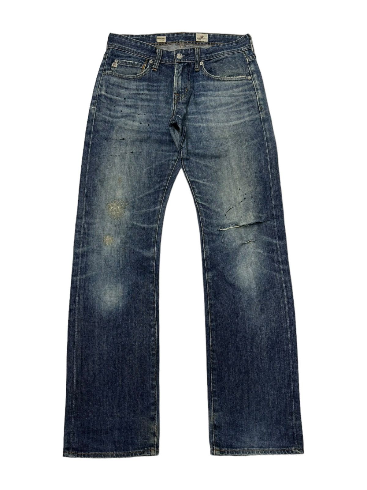A&G Rock ADRIANO GOLDSCHMIED PAINTER DISTRESSED DENIM JEANS Size US 29 - 1 Thumbnail