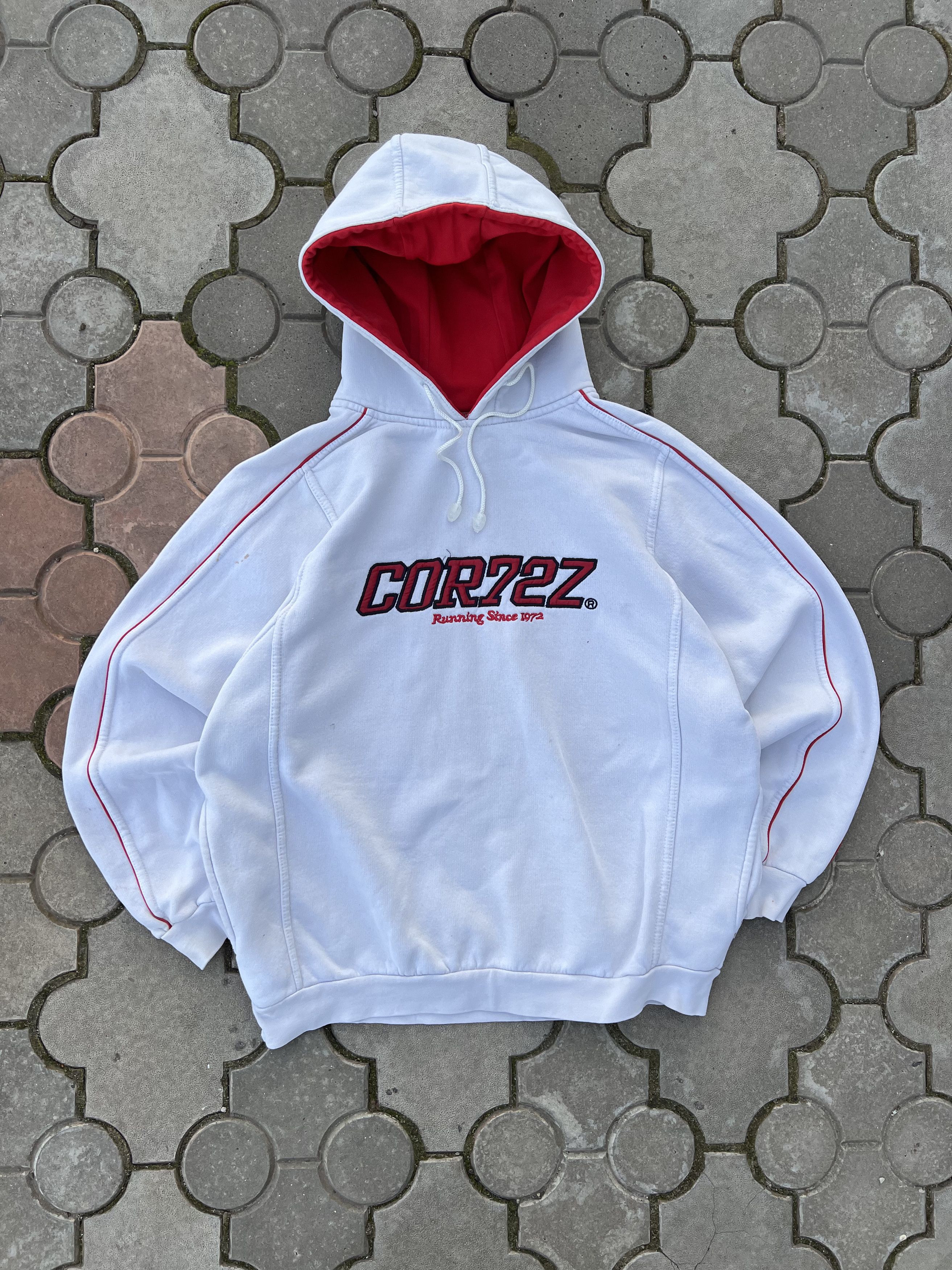 Nike × Vintage Vintage Nike Cortez COR72Z Big Logo Hoodie Y2K USA Size US M / EU 48-50 / 2 - 1 Thumbnail