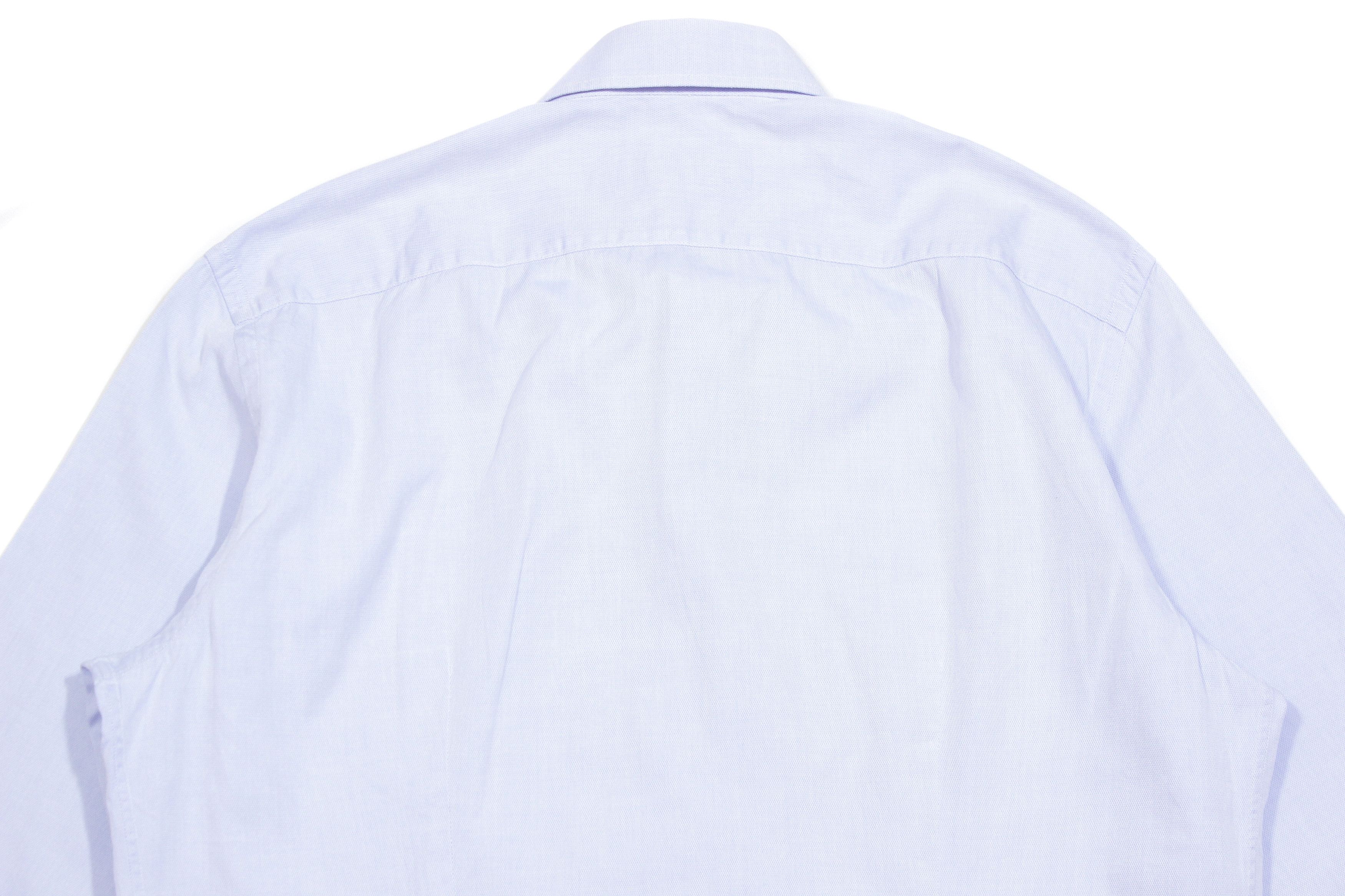 Salvatore Ferragamo Textured Dress Shirt Size US M / EU 48-50 / 2 - 4 Thumbnail