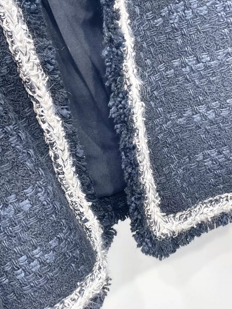 Saint Laurent Paris Saint Laurent Black Tweed Jacket-2506 Size US M / EU 48-50 / 2 - 4 Thumbnail
