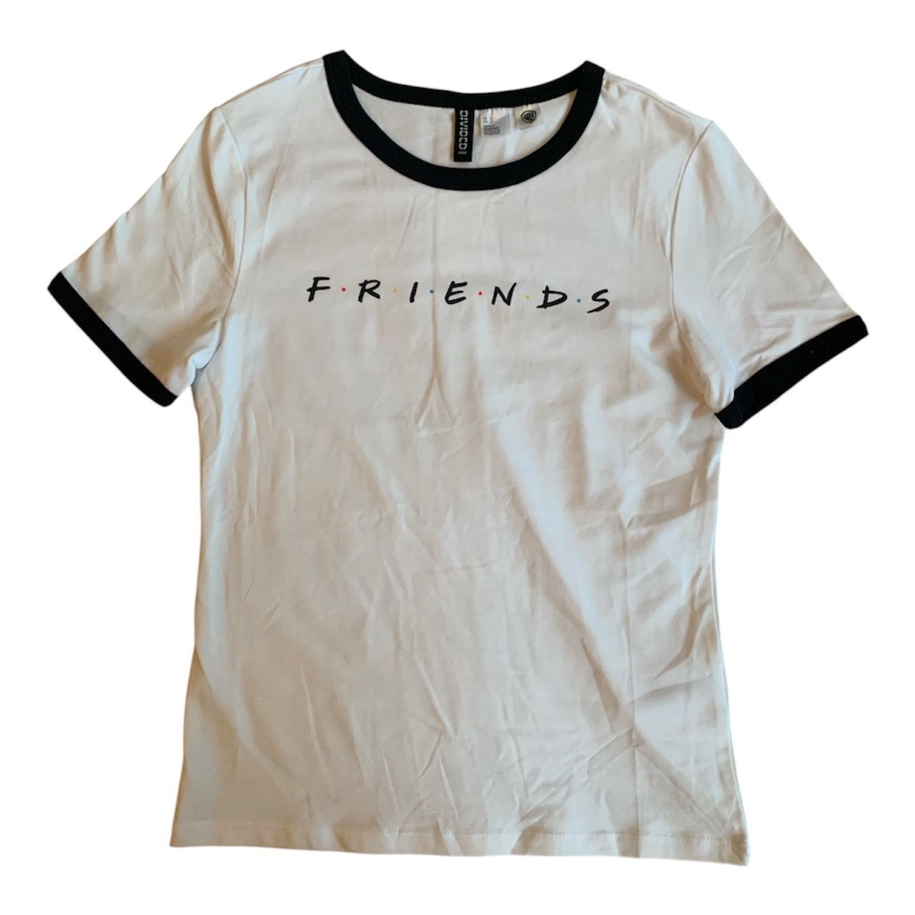 H&M × Warner Bros Limited Edition - Friends TV show T-Shirt White Small Size S / US 4 / IT 40 - 7 Thumbnail