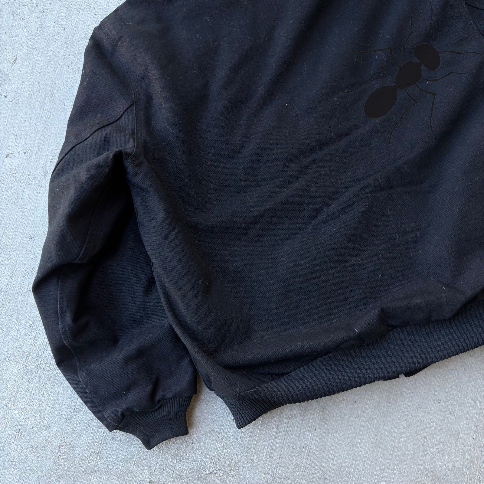 Carhartt × Vintage Vintage Y2K Carhartt black hooded work wear jacket Size US XL / EU 56 / 4 - 7 Thumbnail