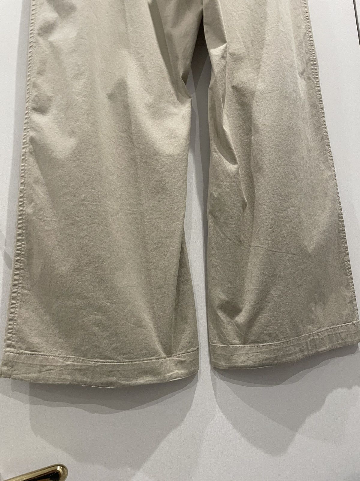 Dolce & Gabbana 2000s Wide Cotton Flight Pants Size US 32 / EU 48 - 4 Thumbnail