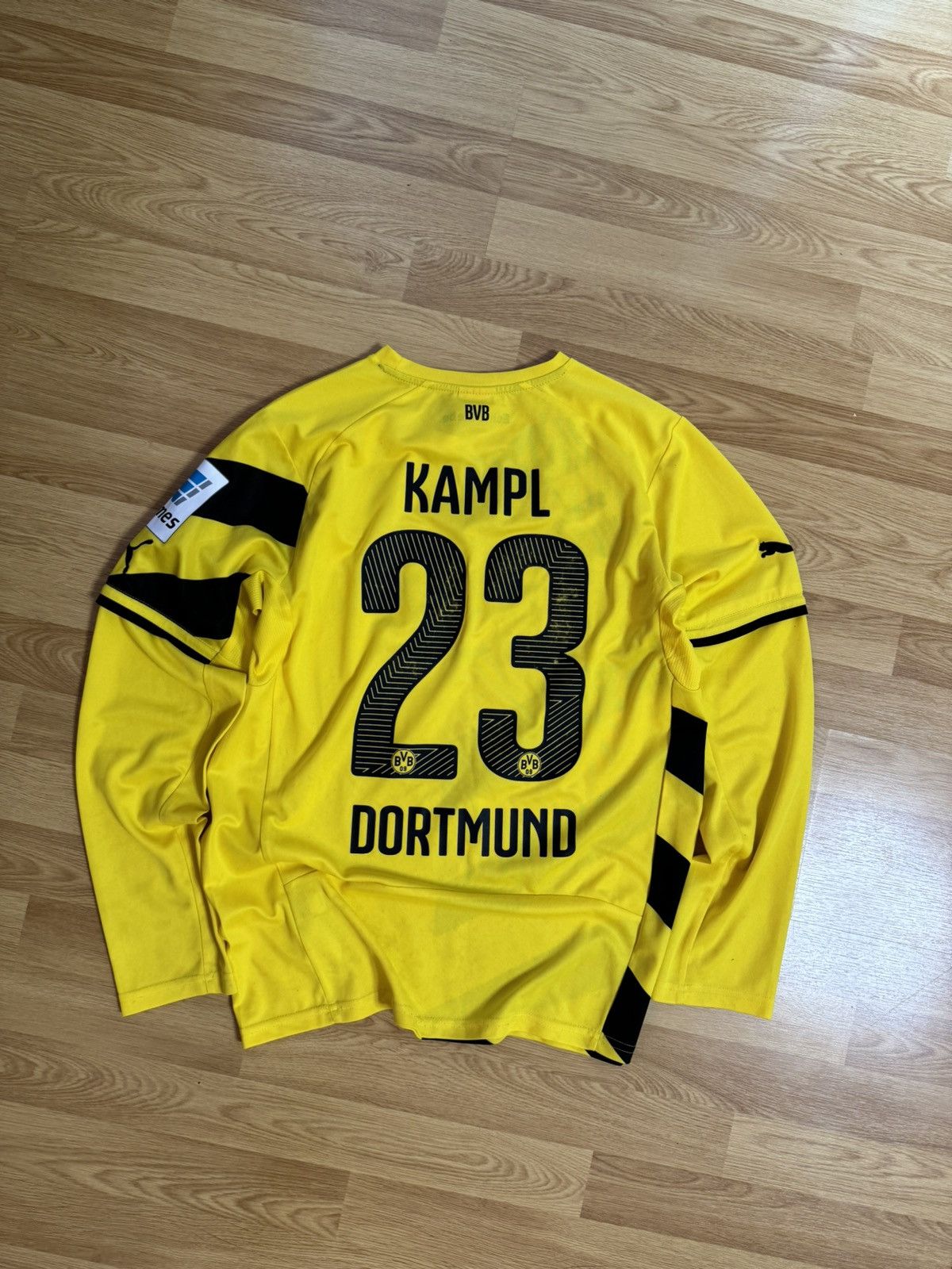 Nike × Vintage Puma Borussia Dortmund Kampl 2014-2015 LongSleeve Jersey Size US M / EU 48-50 / 2 - 1 Thumbnail