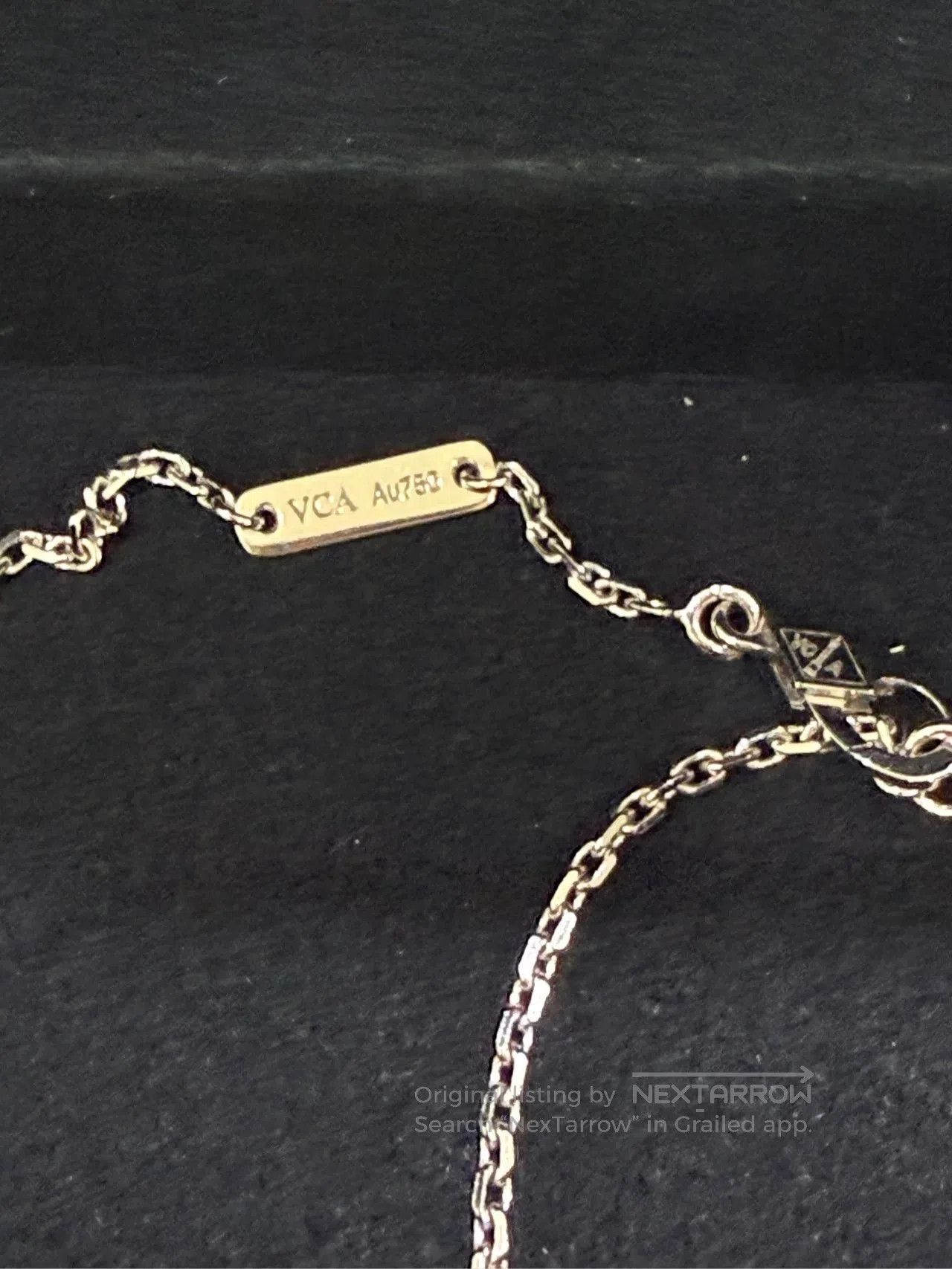 Van Cleef & Arpels Van Cleef & Arpels Lotus Diamond Necklace. Size ONE SIZE - 7 Thumbnail