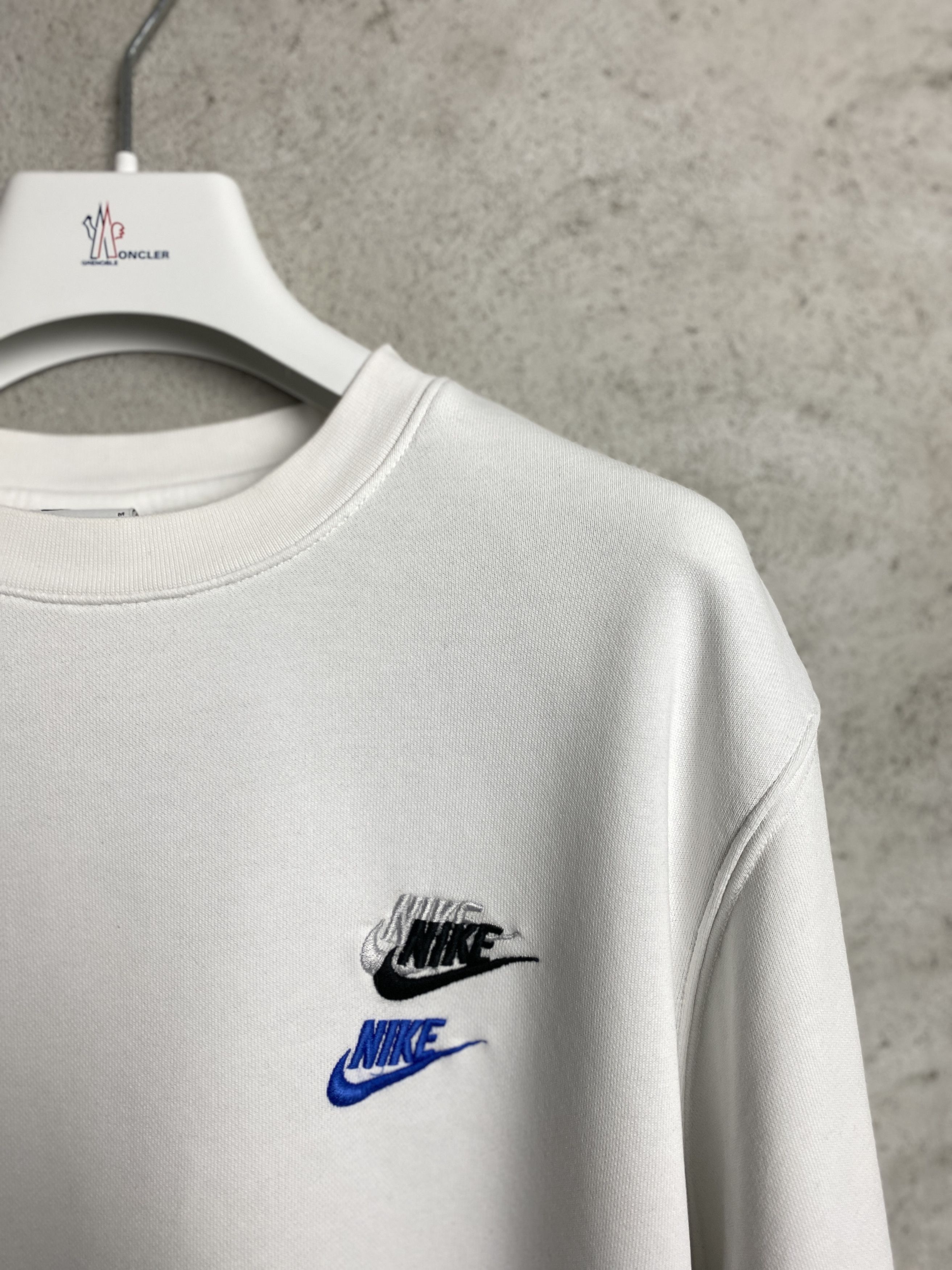 Nike Nike multi swoosh crewneck sweatshirt skate rap hip hop Size US M / EU 48-50 / 2 - 2 Thumbnail