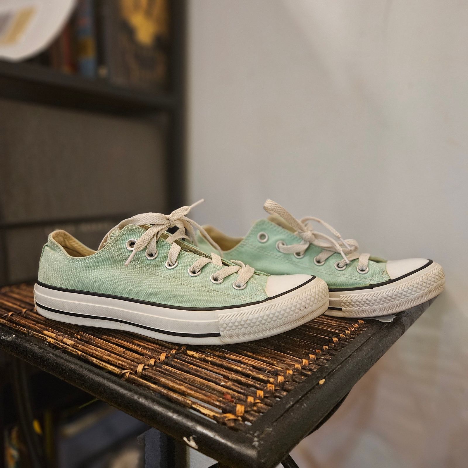 Converse Converse All Star Low Top Womens Sneakers Size 6 Mint Green Size US 6 / IT 36 - 1 Thumbnail