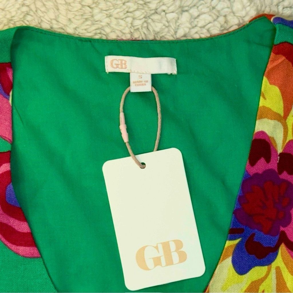GB From GB, Floral Vest Size S / US 4 / IT 40 - 6 Thumbnail