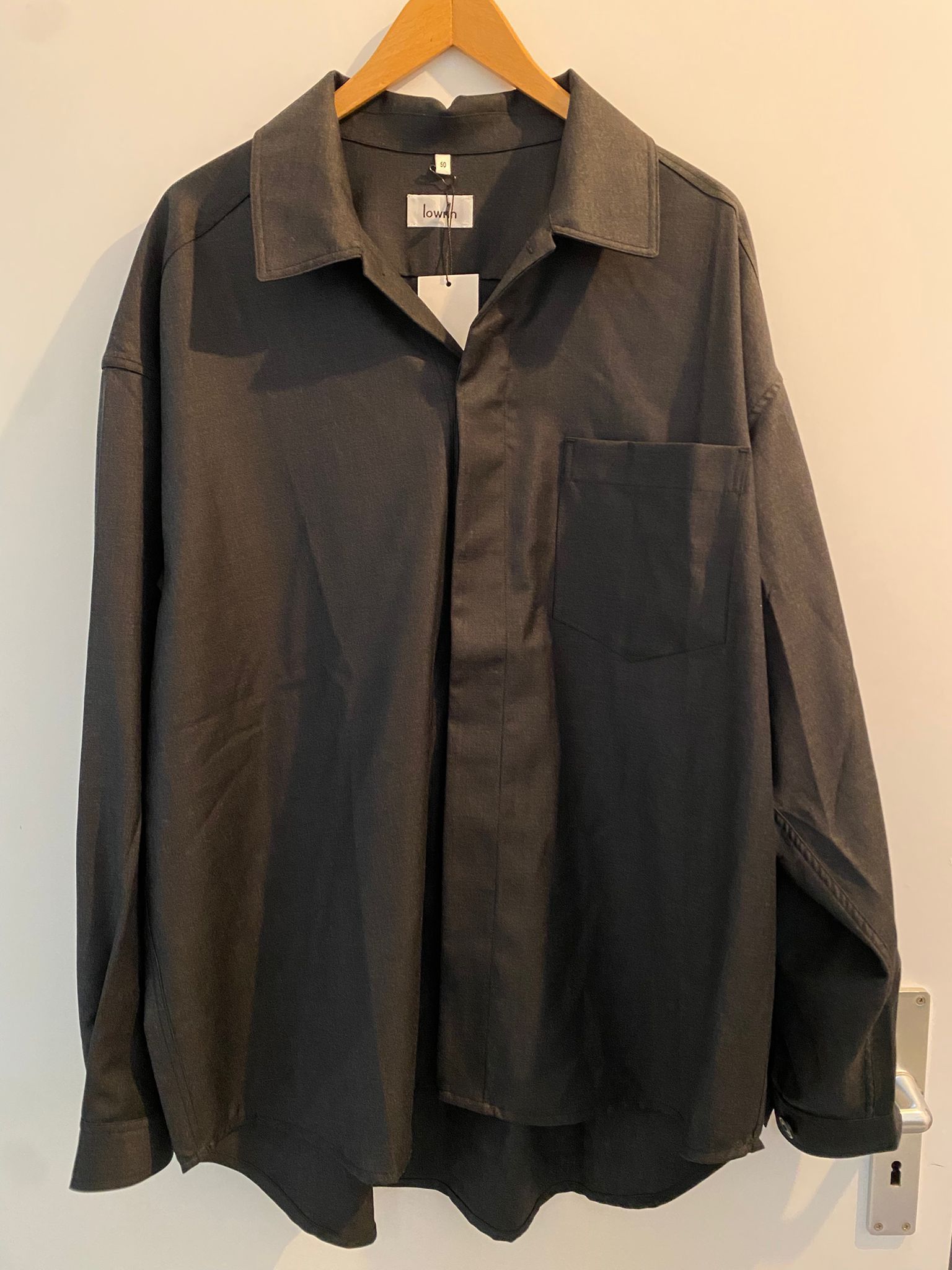 Lownn Dark Grey Minimal Shirt Size US L / EU 52-54 / 3 - 2 Thumbnail