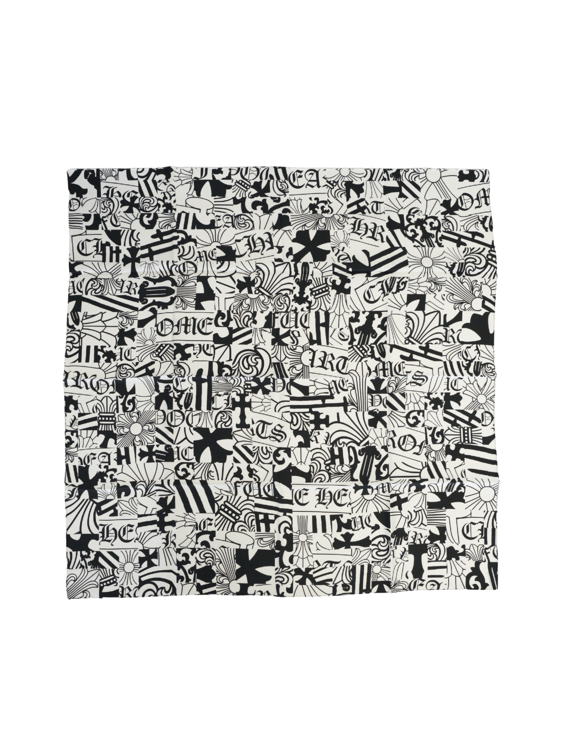 Chrome Hearts Chrome Hearts Multi Element Silk Scarf Size ONE SIZE - 1 Thumbnail