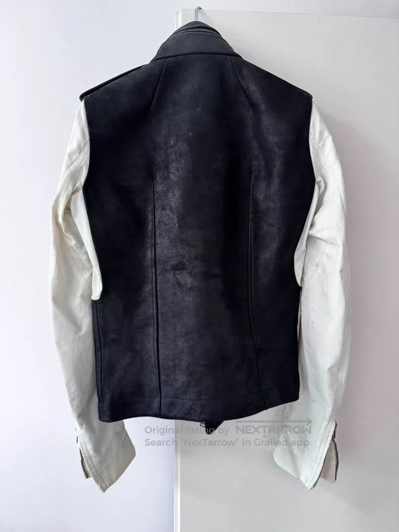 Rick Owens Rick Owens Patchwork sleeved leather jacket Size US S / EU 44-46 / 1 - 6 Thumbnail