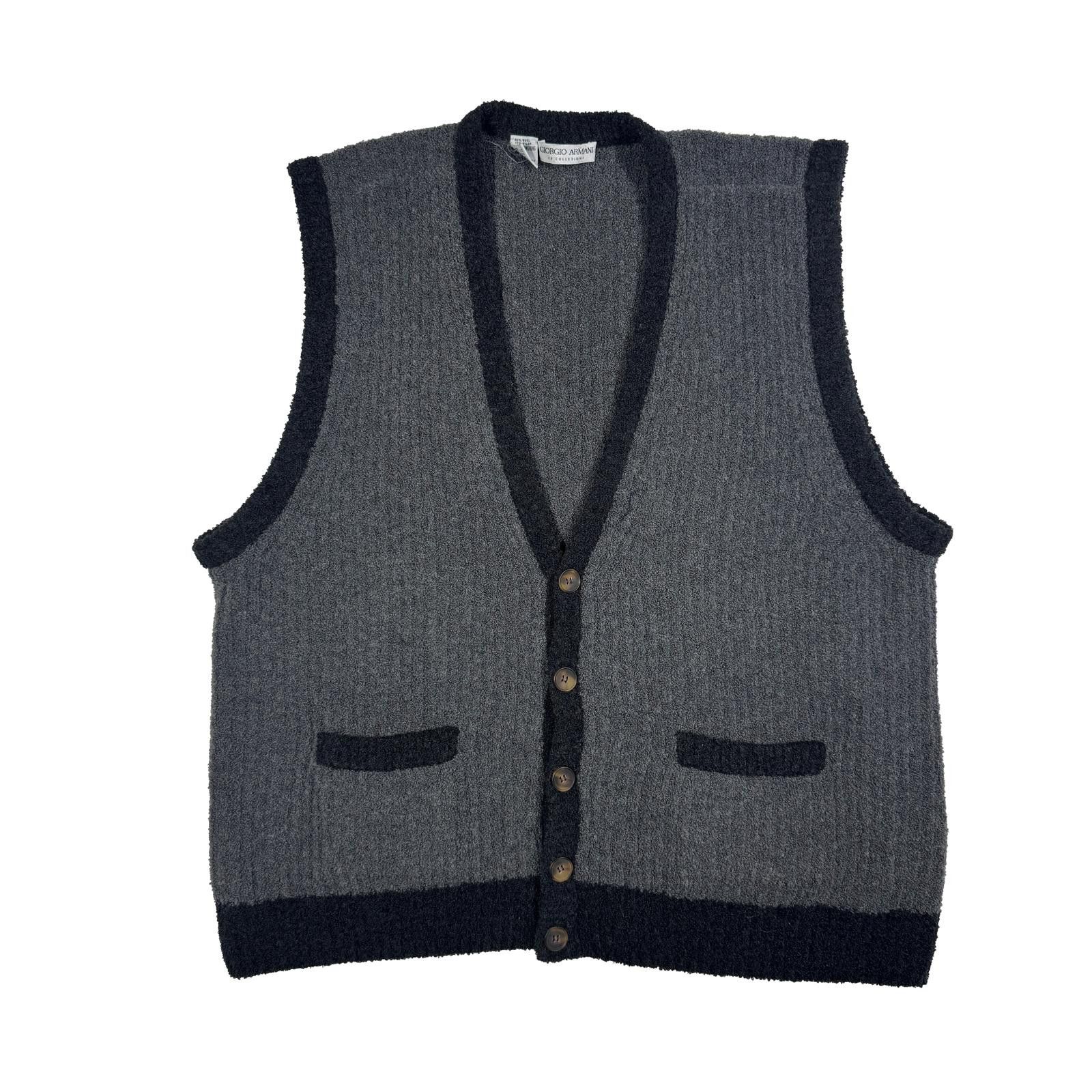 Giorgio Armani Giorgio Armani Knit Vest Size ONE SIZE - 1 Thumbnail