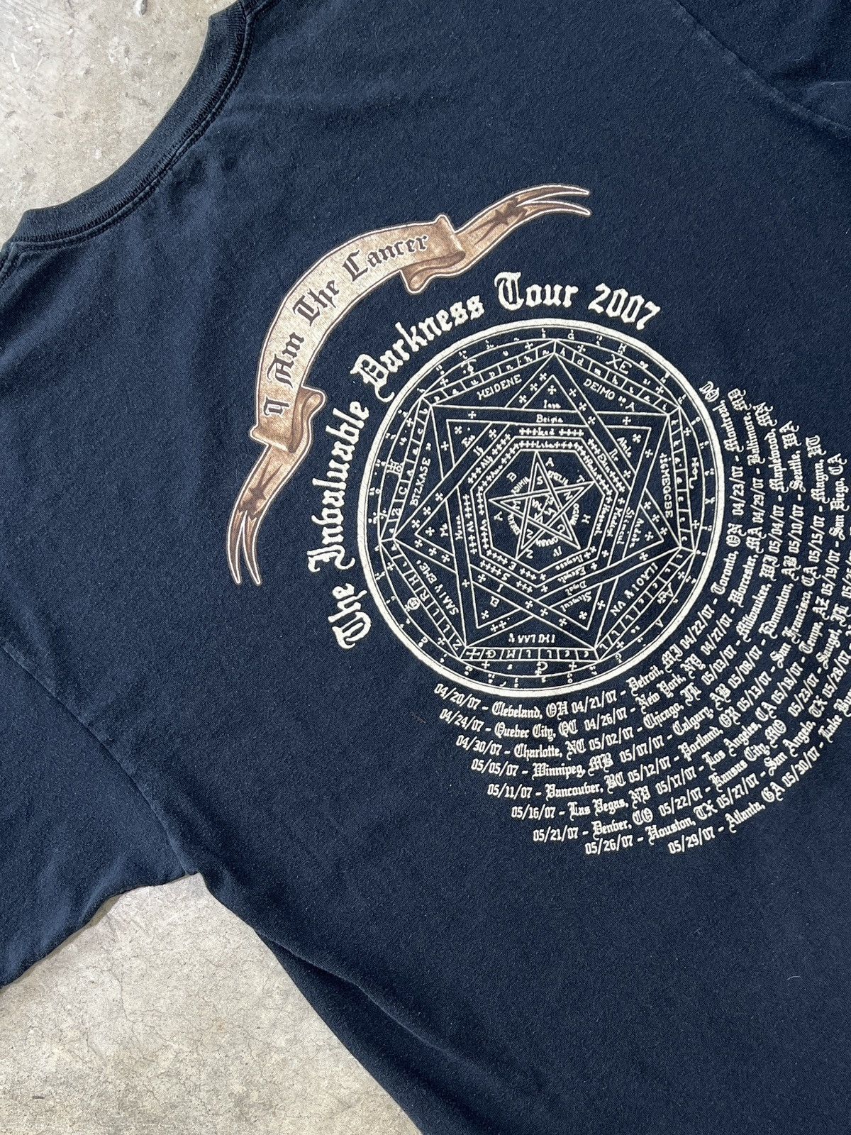 Band Tees × Vintage Vintage Dimmu Borgir death metal black Band Tee 2XL Size US XXL / EU 58 / 5 - 4 Thumbnail
