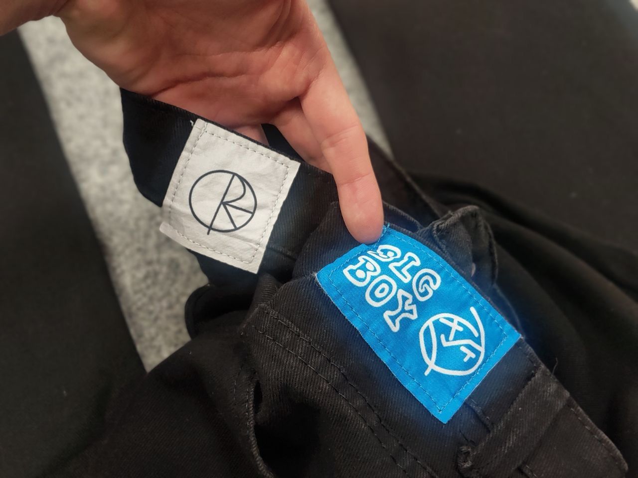 Vintage Big Boy x Polar Skate co Baggy Black Denim Jeans Size US 32 / EU 48 - 8 Thumbnail