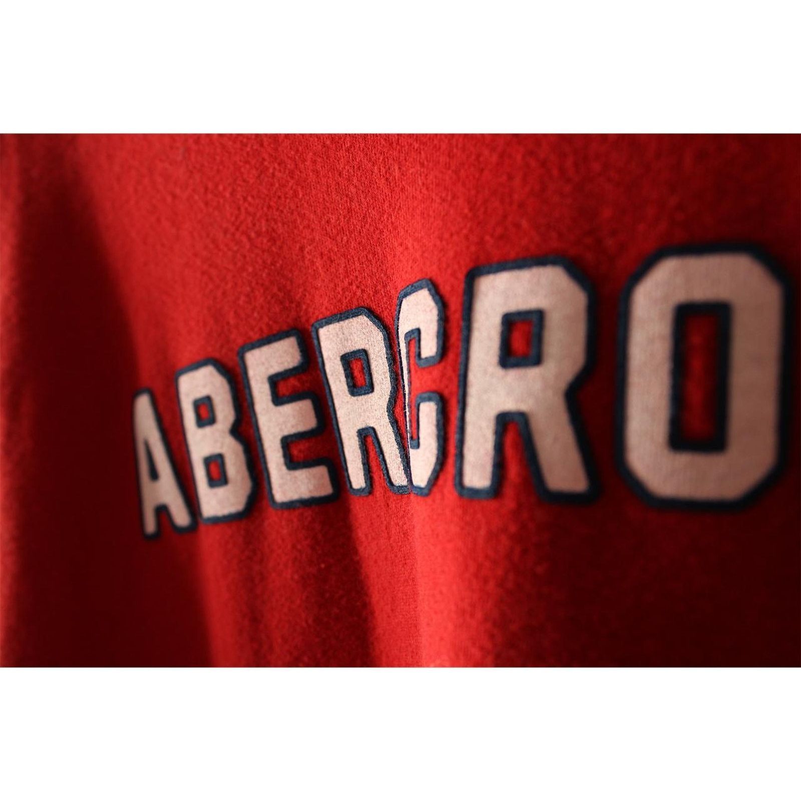 Abercrombie & Fitch Vintage 2000's Red Abercrombie and Fitch Long sleeve Size US XL / EU 56 / 4 - 6 Thumbnail