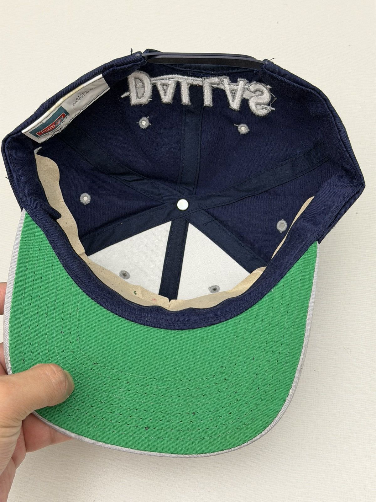 NFL Vintage 90s Dallas Cowboys Back Script NFL Snapback Hat Size ONE SIZE - 7 Thumbnail