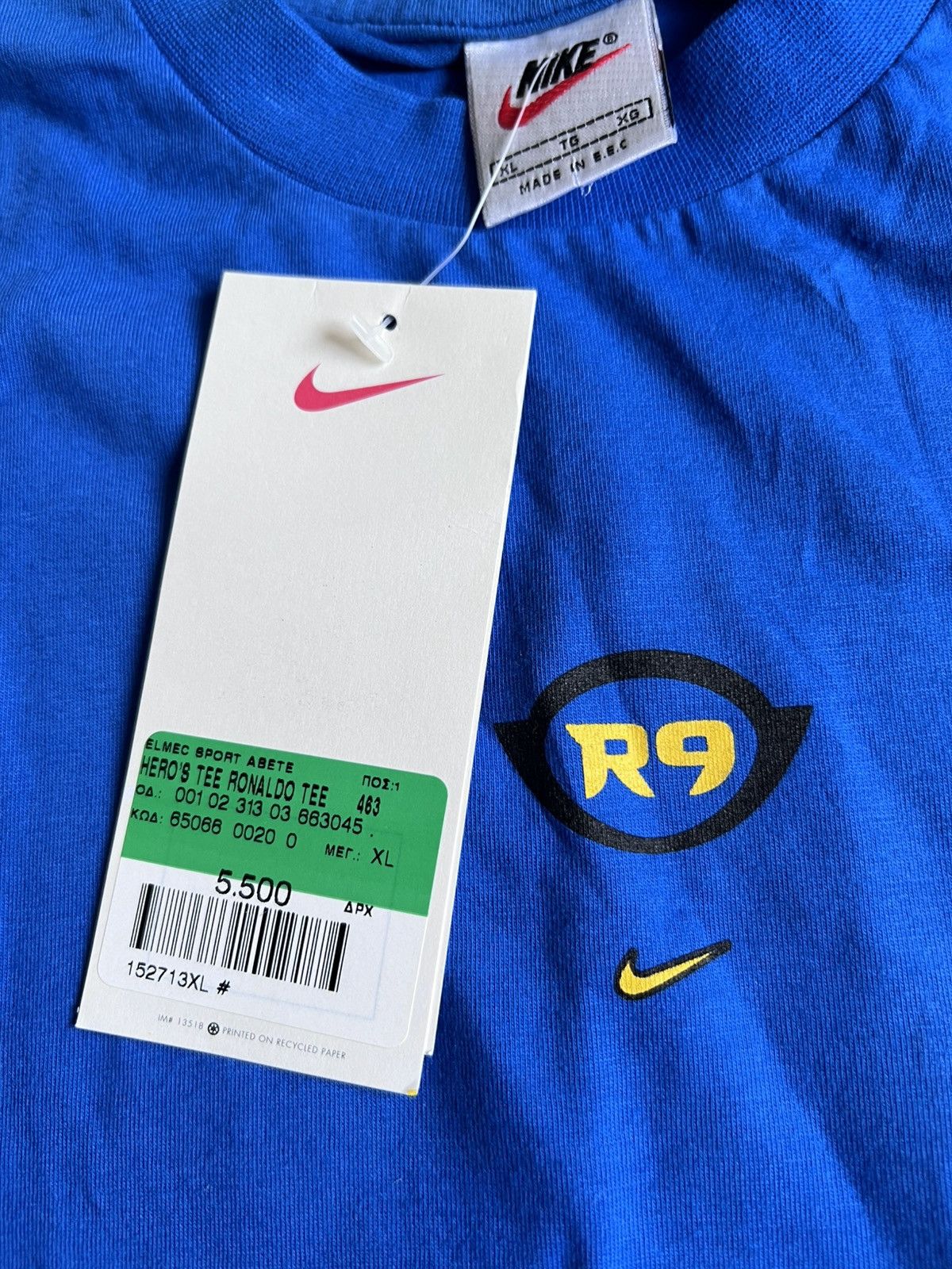 Nike Ronaldo r9 vintage tshirt Size XL / US 12-14 / IT 48-50 - 5 Thumbnail