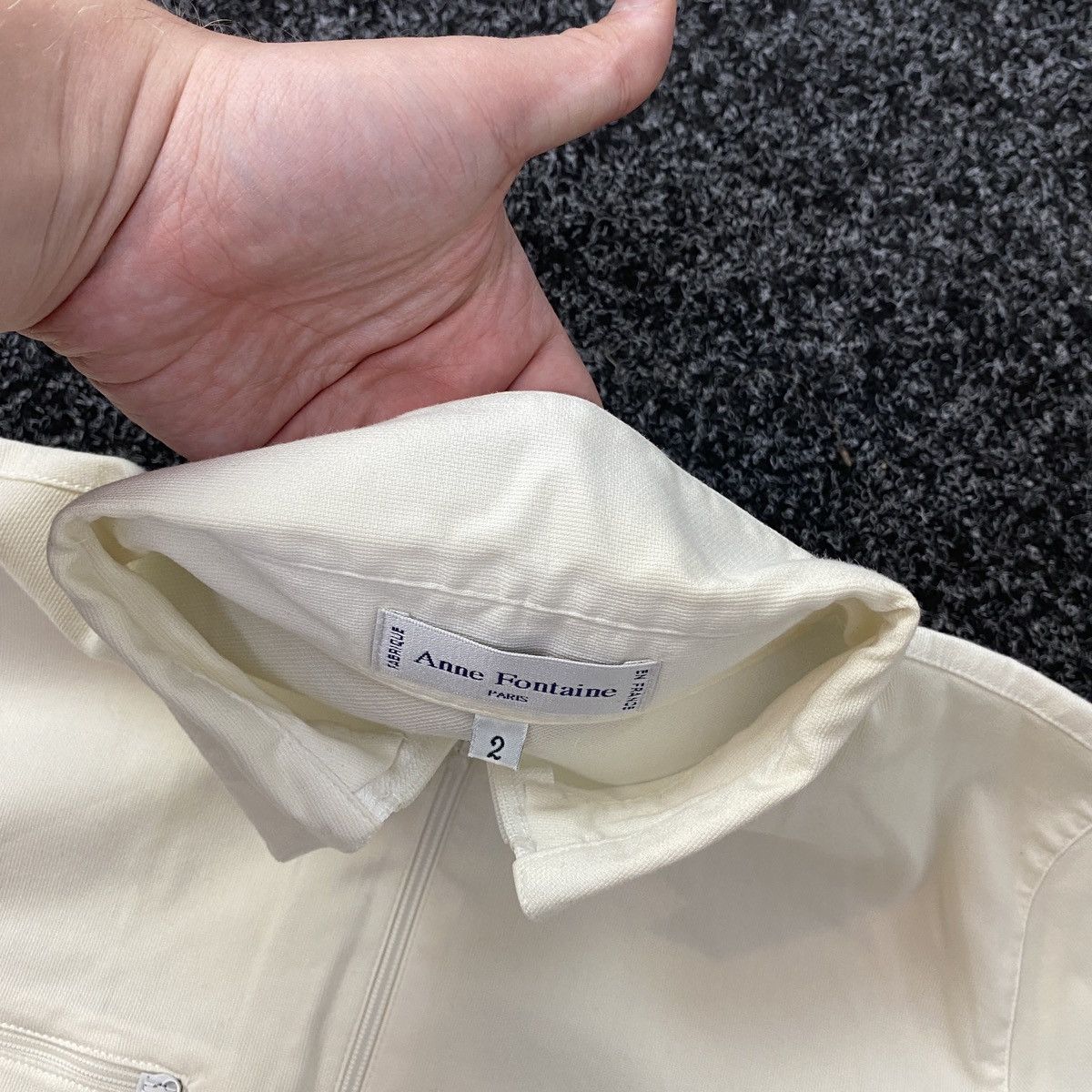 ANNE FONTAINE × Vintage ANNE FONTAINE VINTAGE AVANT GARDE SHIRT Size XS / US 0-2 / IT 36-38 - 8 Thumbnail