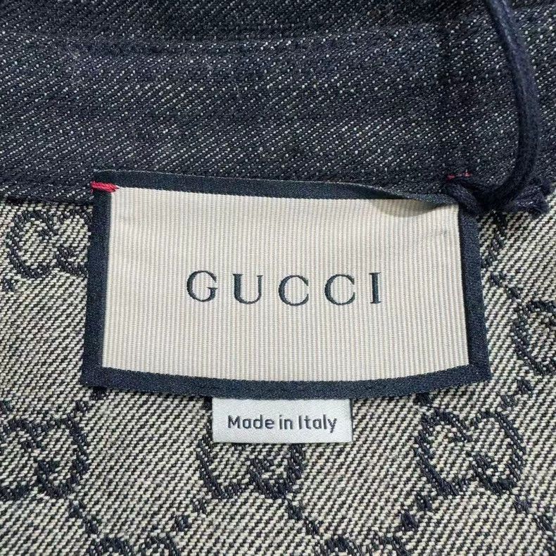 Gucci Gucci Double G full-print denim jacket 2502-Nextarrow Size US M / EU 48-50 / 2 - 6 Thumbnail