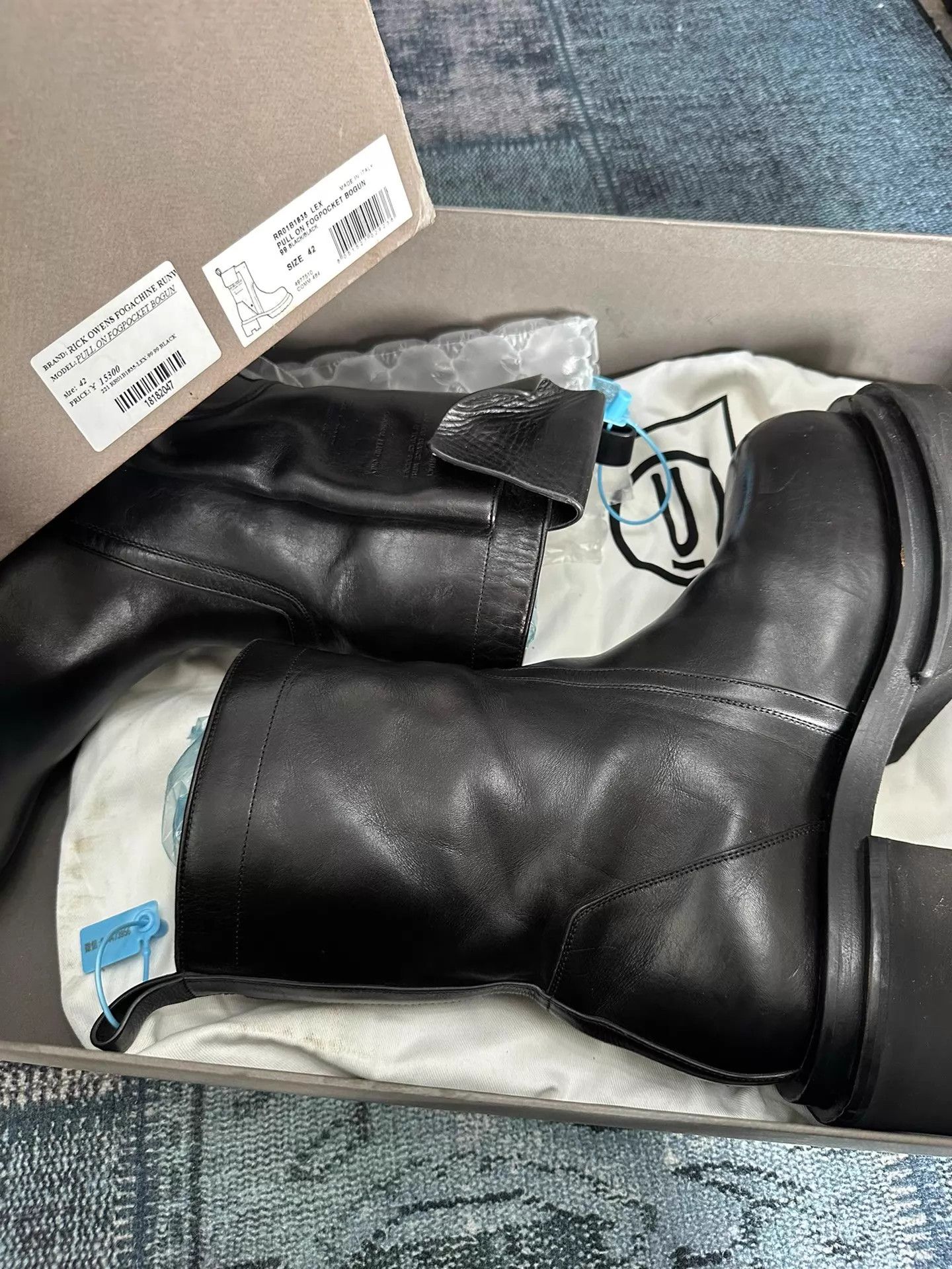 Rick Owens Rick Owens Bogun Chelsea Boots - Pocket Runway 6cm 42 Size US 9 / EU 42 - 7 Thumbnail