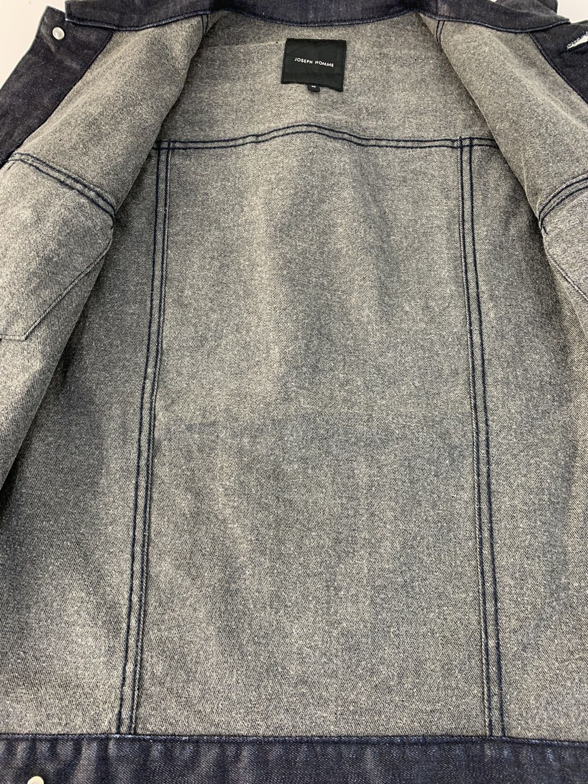 JOSEPH HOMME Hype Joseph Homme Indigo Denim Jacket Western Trucker Size US M / EU 48-50 / 2 - 5 Thumbnail