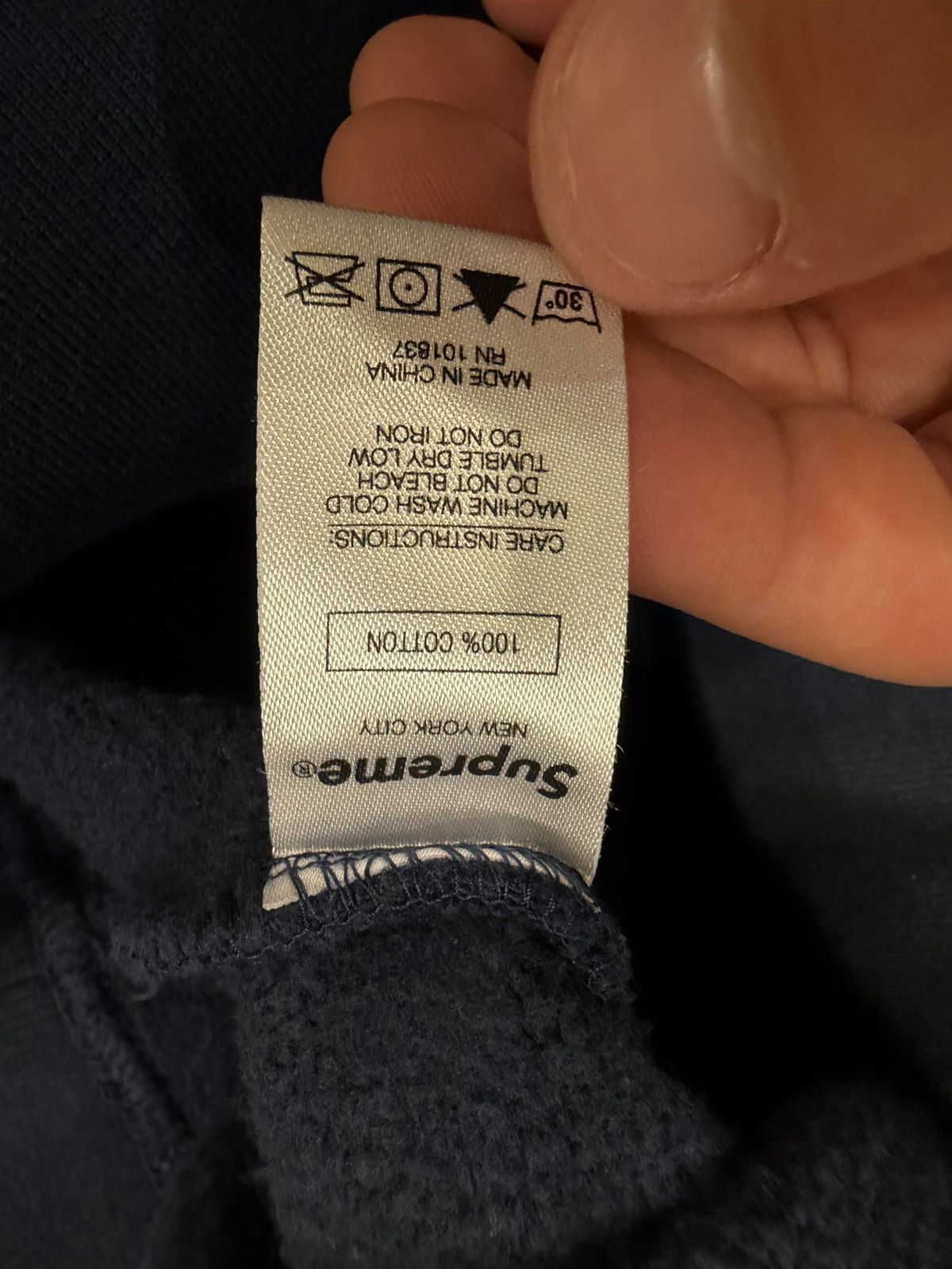Supreme Supreme Multi Panel Chenille Hoodie Size US S / EU 44-46 / 1 - 6 Thumbnail