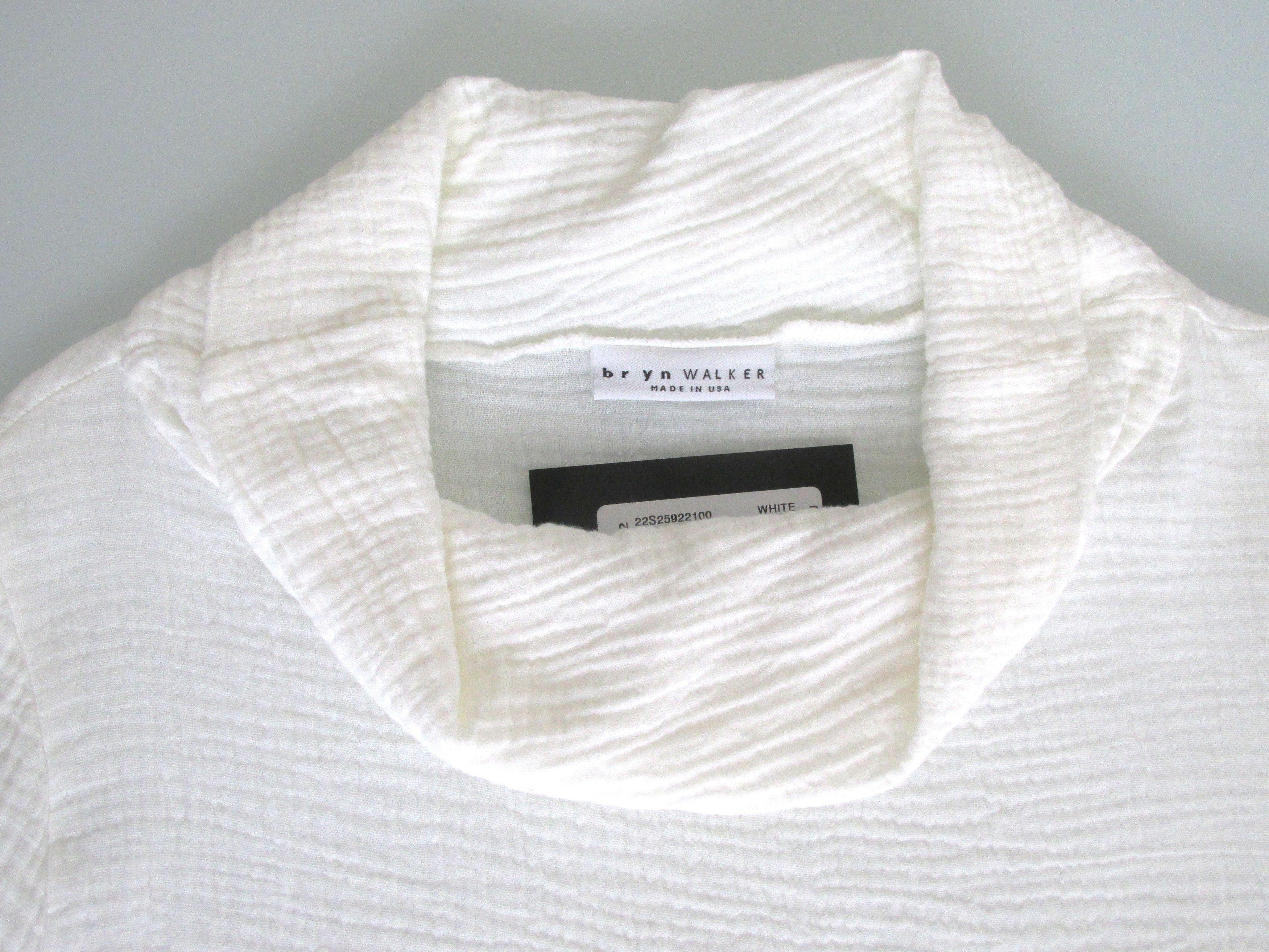 Bryn Walker Bryn Walker (NWT) Women's Tunic Cotton Blouse Size XS Size XS / US 0-2 / IT 36-38 - 3 Thumbnail