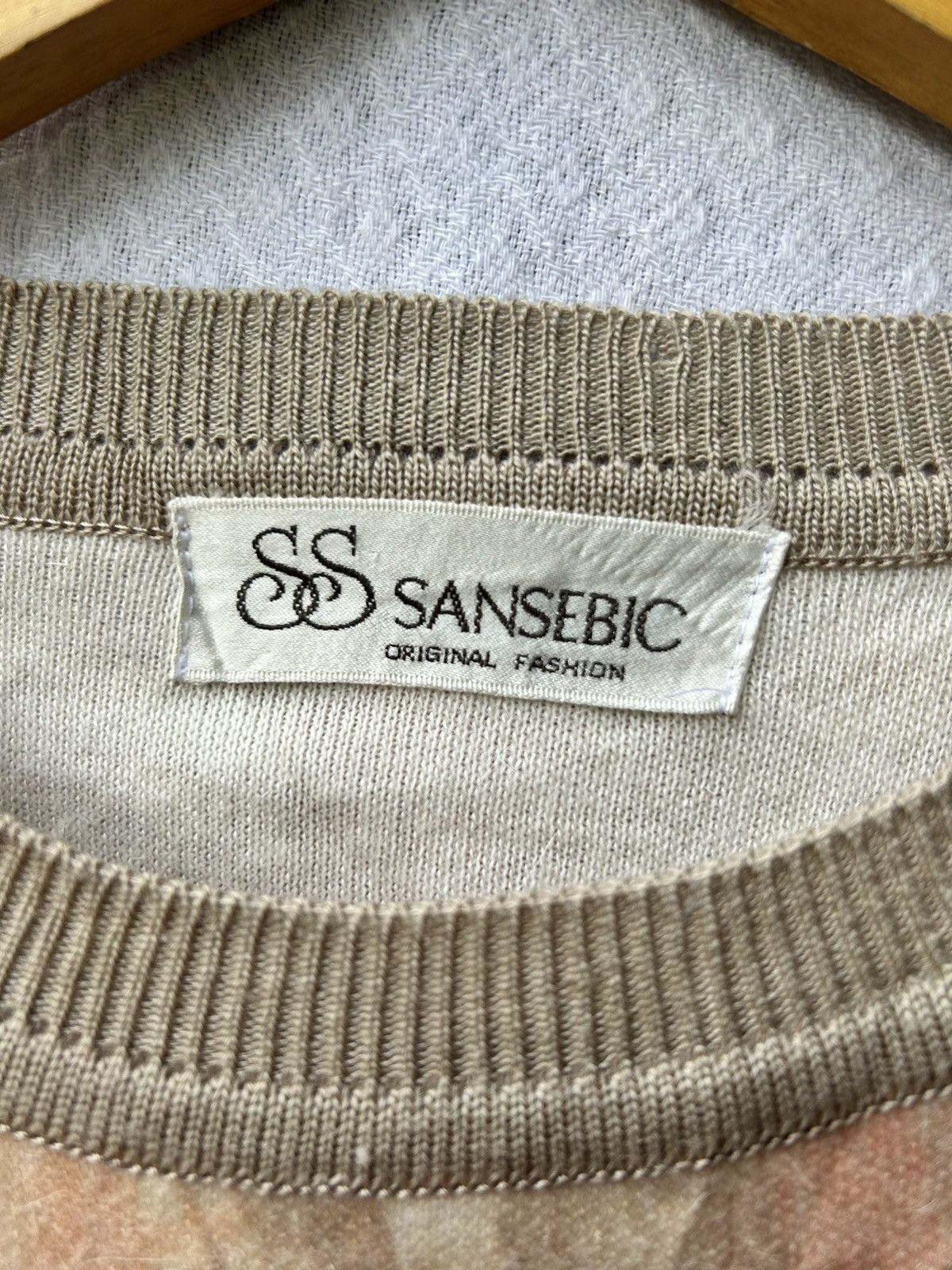 Issey Miyake × Japanese Brand Sansebic japanese knitt style Isseymiyake longsleeve Size US M / EU 48-50 / 2 - 5 Thumbnail