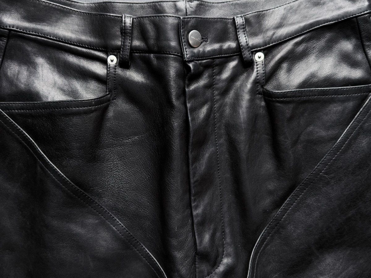 Rick Owens Rick Owens slivered leather pants Size US 31 - 3 Thumbnail