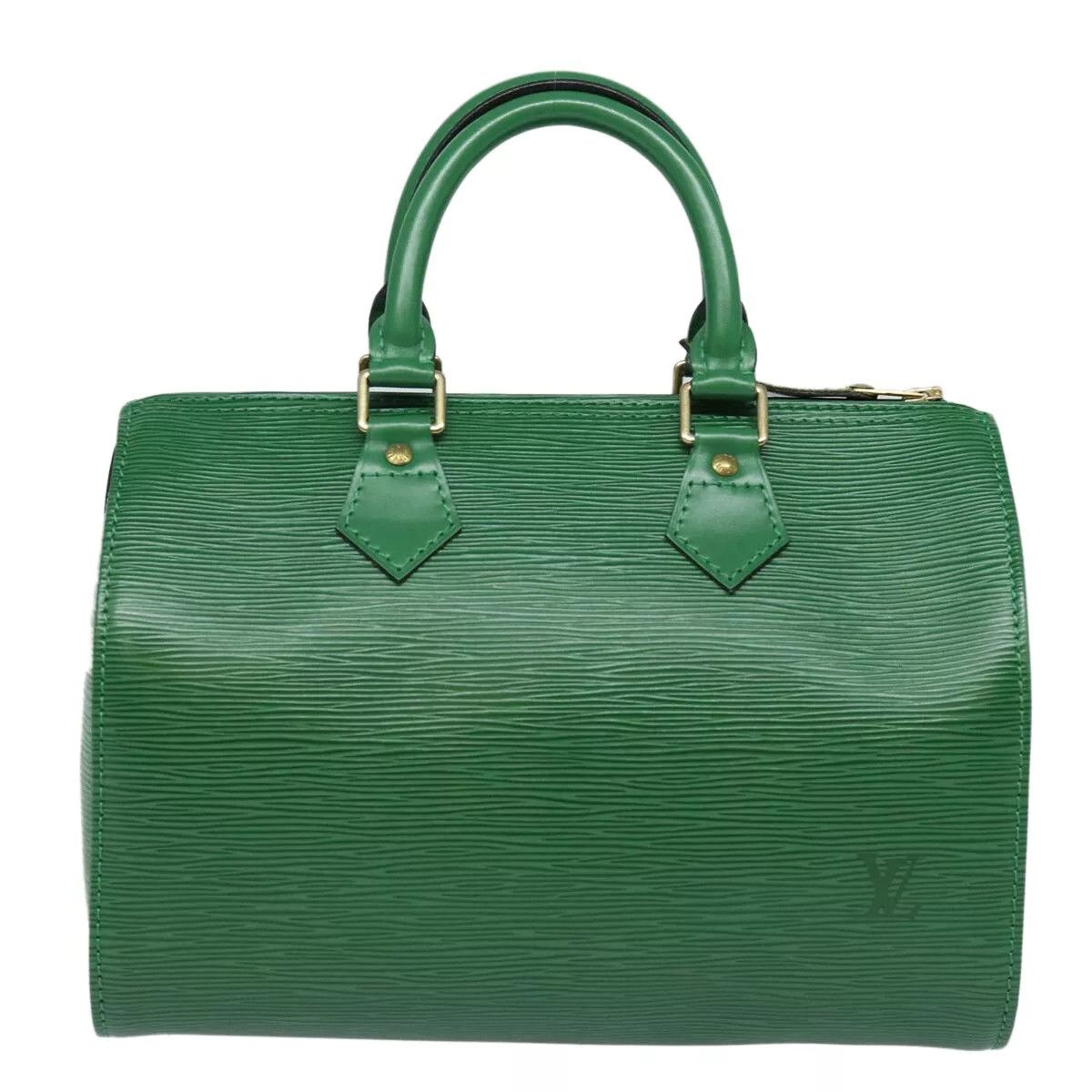 Louis Vuitton LOUIS VUITTON Epi Speedy 25 Hand Bag Borneo Green Size ONE SIZE - 2 Thumbnail