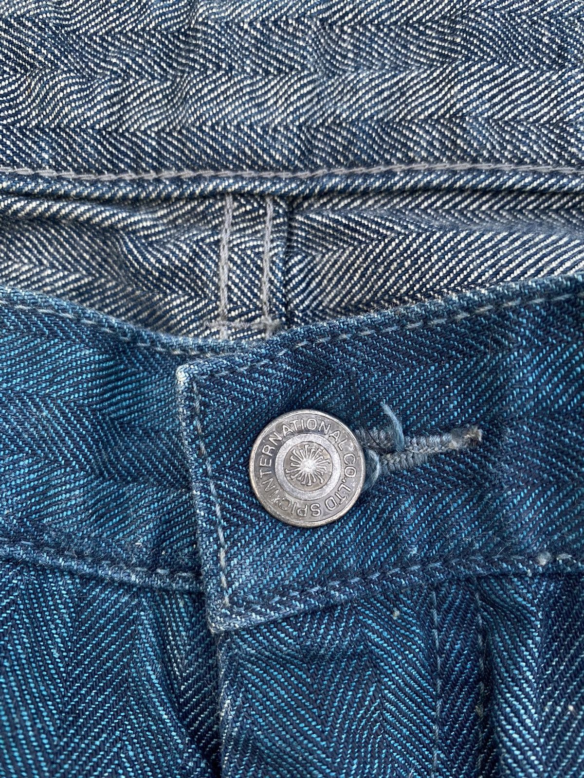Tornado Mart TORNADO MART STRIPE FLARED JEANS 💥 Size US 29 - 9 Thumbnail