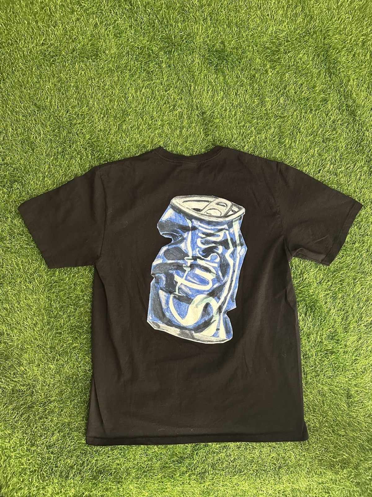 Stussy Stussy crushed soda can tee shirt size medium Size US M / EU 48-50 / 2 - 2 Thumbnail