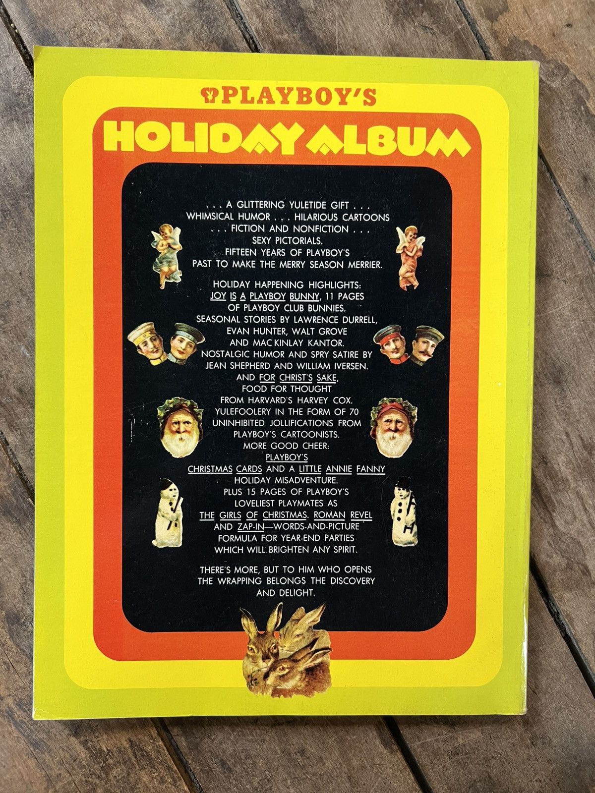 Vintage Playboy Magazine 1970 Issue - Playboy’s Holiday Album Size ONE SIZE - 2 Thumbnail
