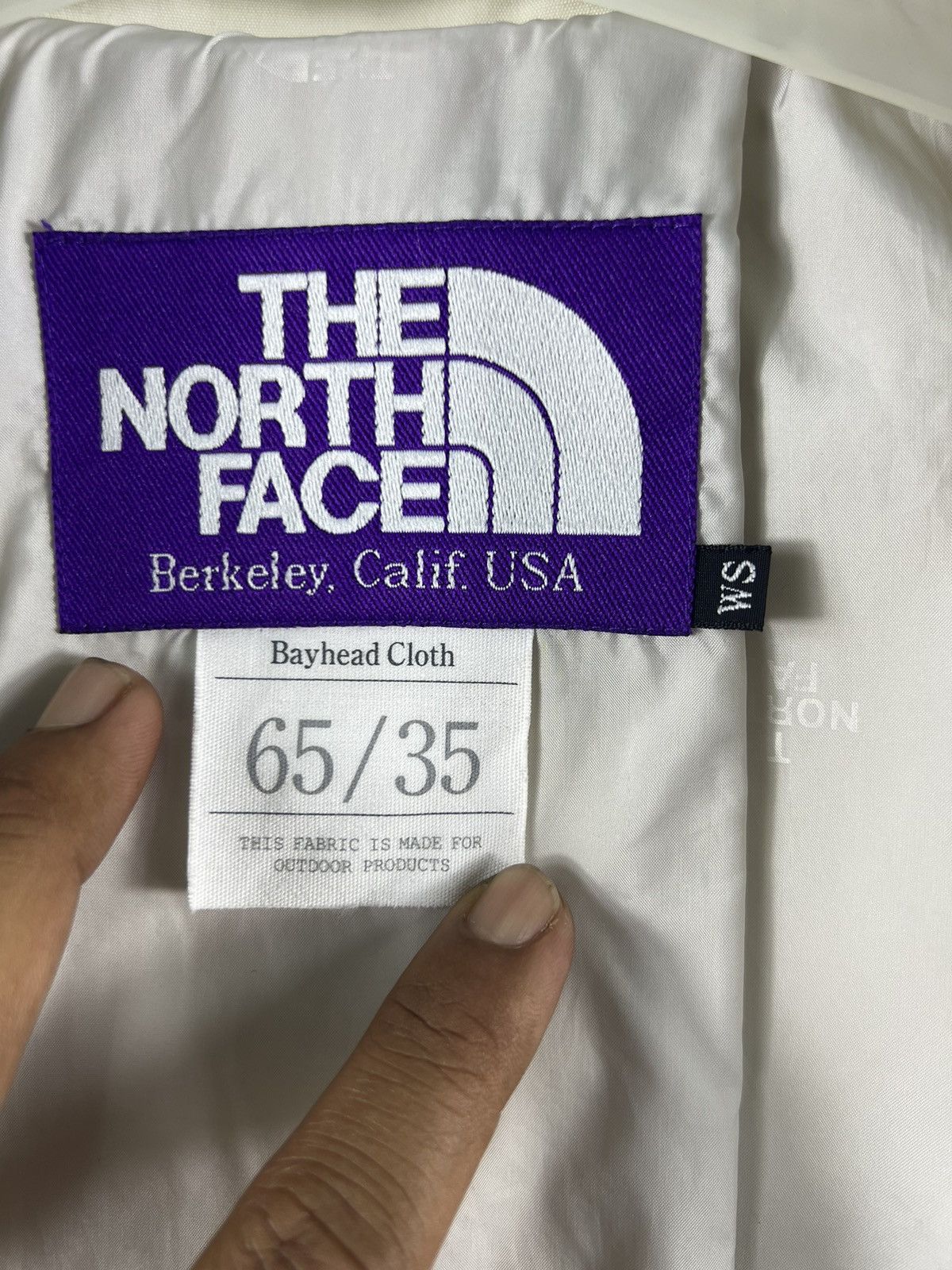 Nanamica × The North Face Purple Label × Vintage 🔥 THE NORTH FACE PURPLE LABEL BAYHEAD CLOTH 65/35 LONG COAT Size S / US 4 / IT 40 - 9 Thumbnail