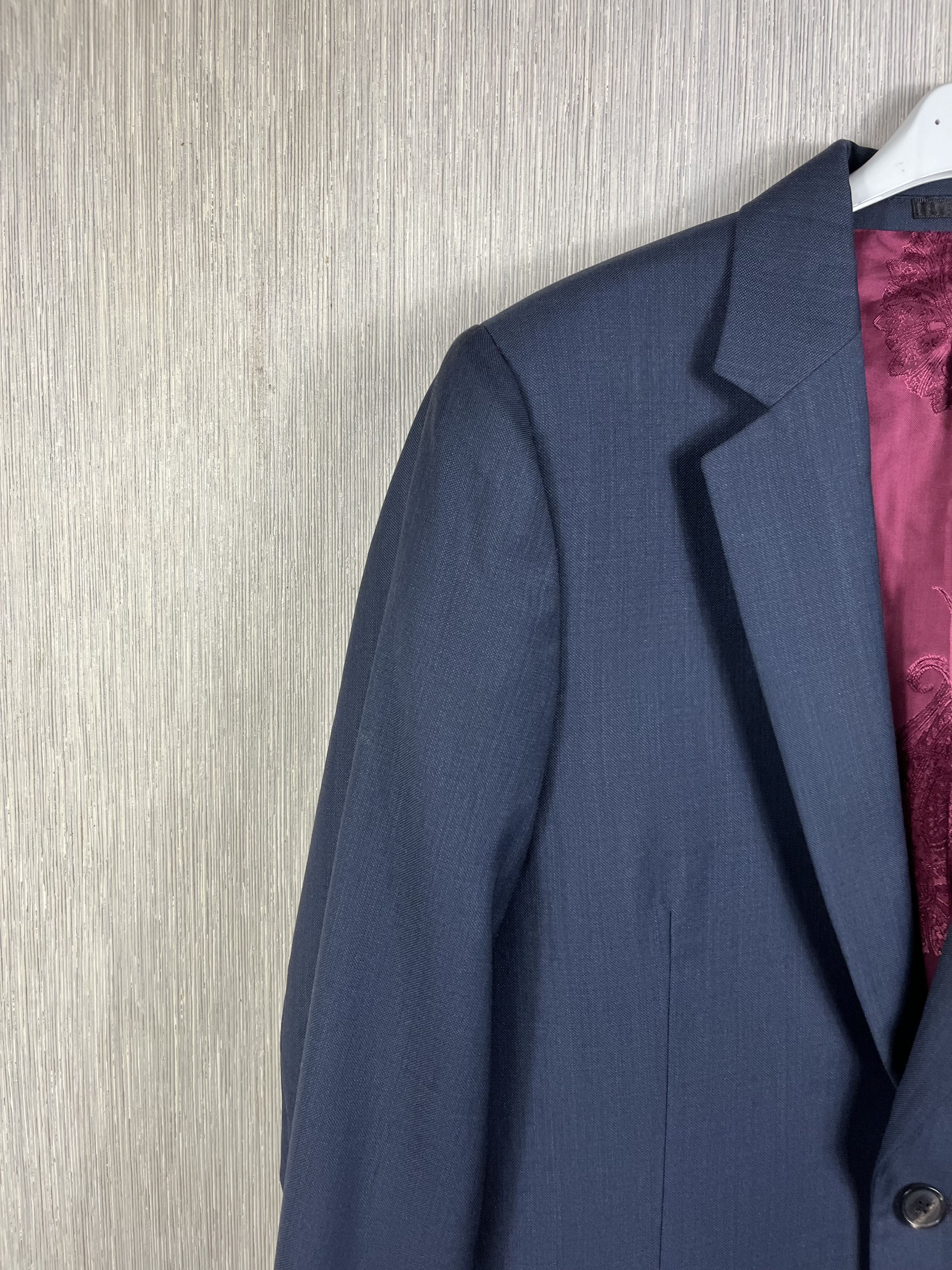 Paul Smith Paul Smith Soho Fit wool navy suit blazer+pants designer Size 40R - 7 Thumbnail