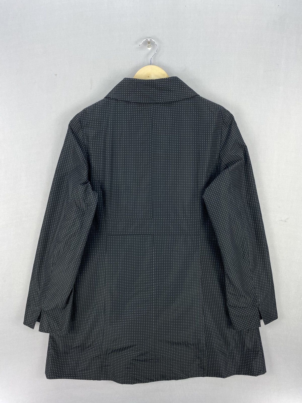Japanese Brand Christian Aujard Small White Dot Trench Coat Size S / US 4 / IT 40 - 4 Thumbnail