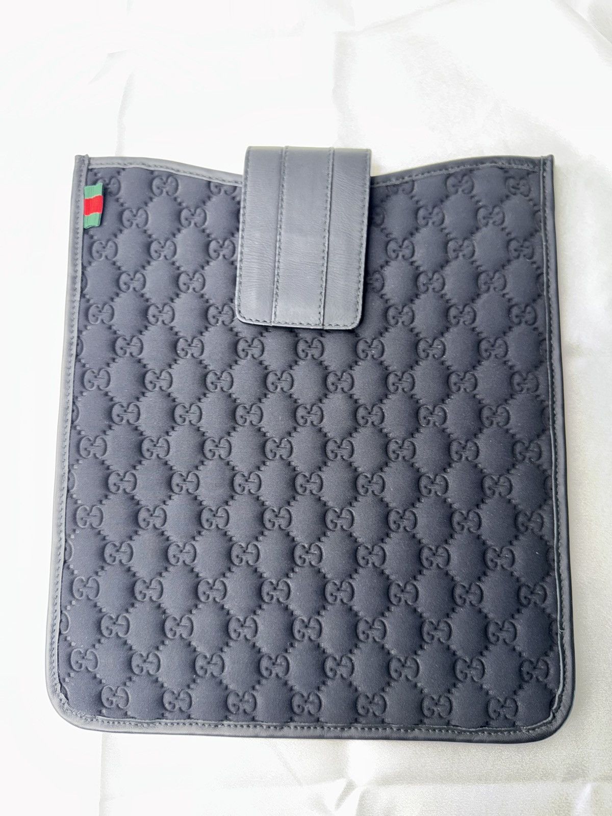 Gucci Gucci GG Black Quilted Fabric Tablet iPad Sleeve / Case Size ONE SIZE - 2 Thumbnail