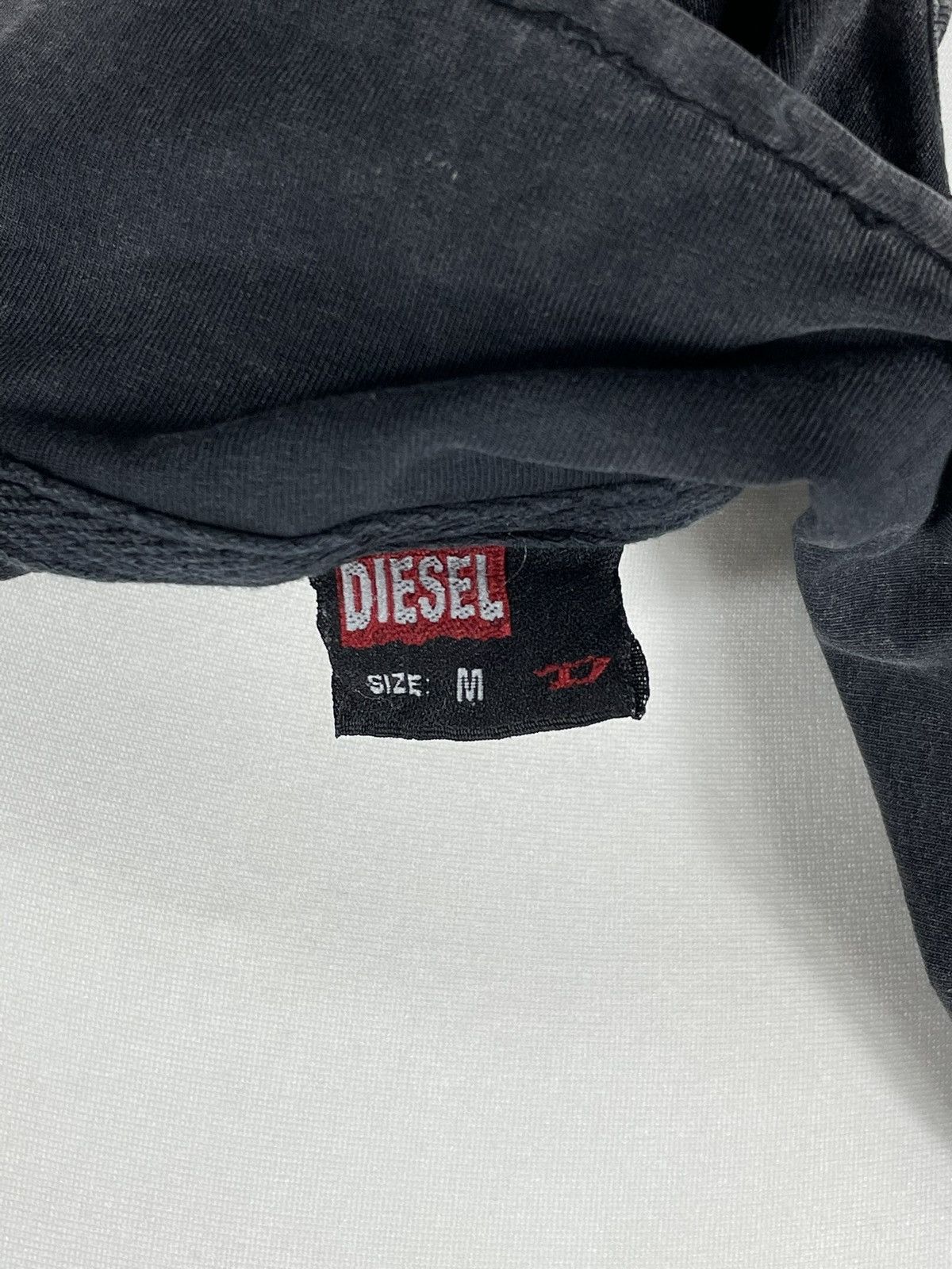 Diesel Y2K Diesel Vintage Retro Smoke Tank Top Polo Blouse 00s Size M / US 6-8 / IT 42-44 - 7 Thumbnail