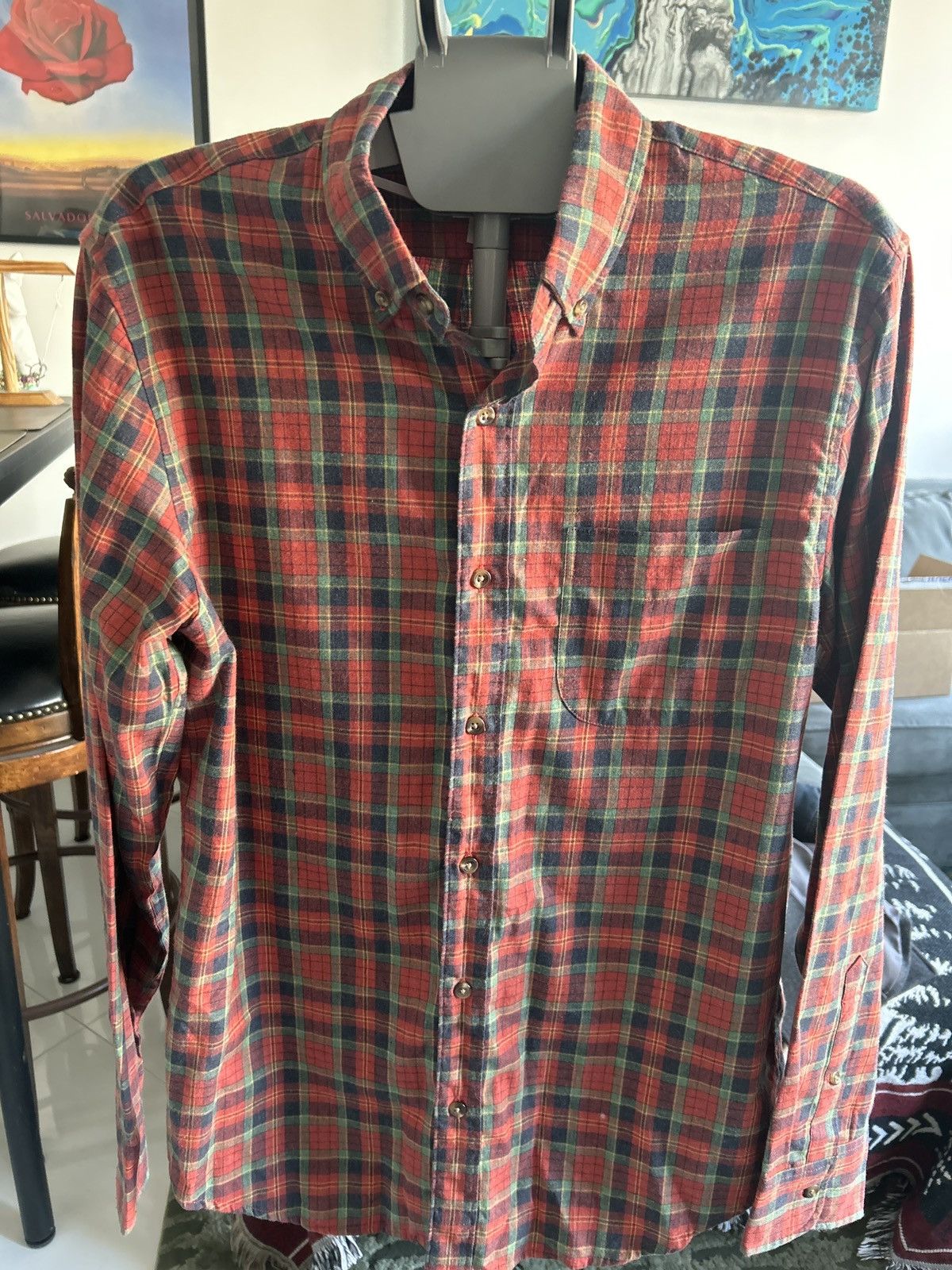 J.Crew J. Crew Brushed Twill Button-Down Shirt - Medium Size US M / EU 48-50 / 2 - 1 Thumbnail