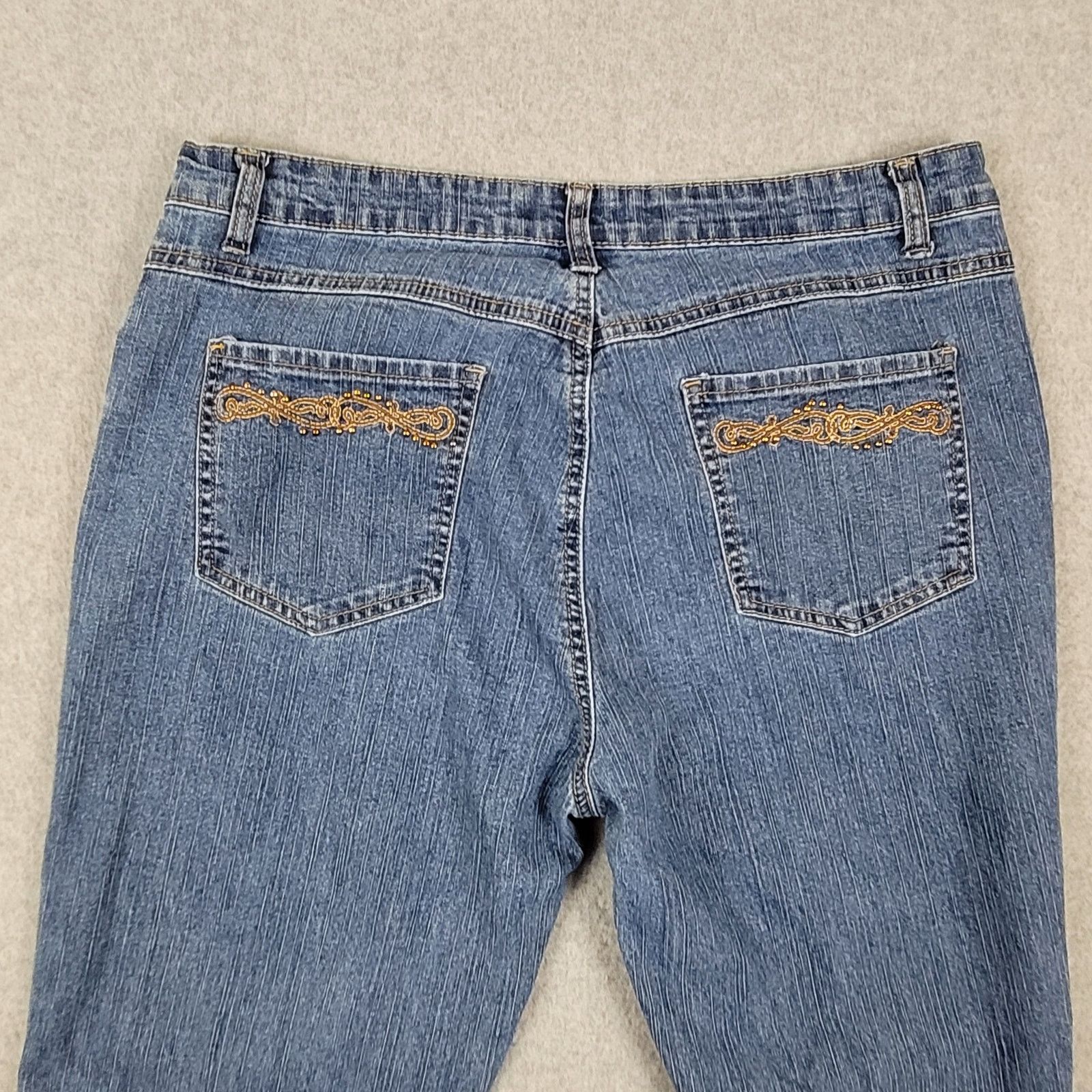 Cos Cos Jeans Womens Size 32x29 Embellished Size 32" / US 10 / IT 46 - 6 Thumbnail