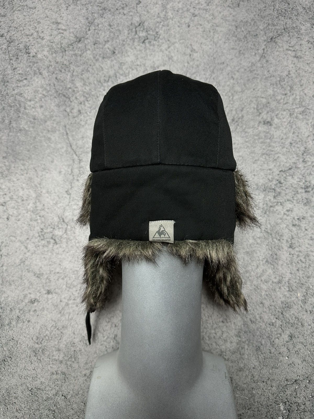 Le Coq Sportif Le Coq Sportif Y2K Fuzzy Ushanka Beanie Hat Mohair Faux Fur Size ONE SIZE - 11 Thumbnail