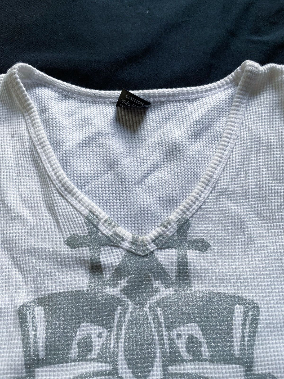 Japanese Brand CROSS RIVET LEE SKULL TEE Size US L / EU 52-54 / 3 - 4 Thumbnail