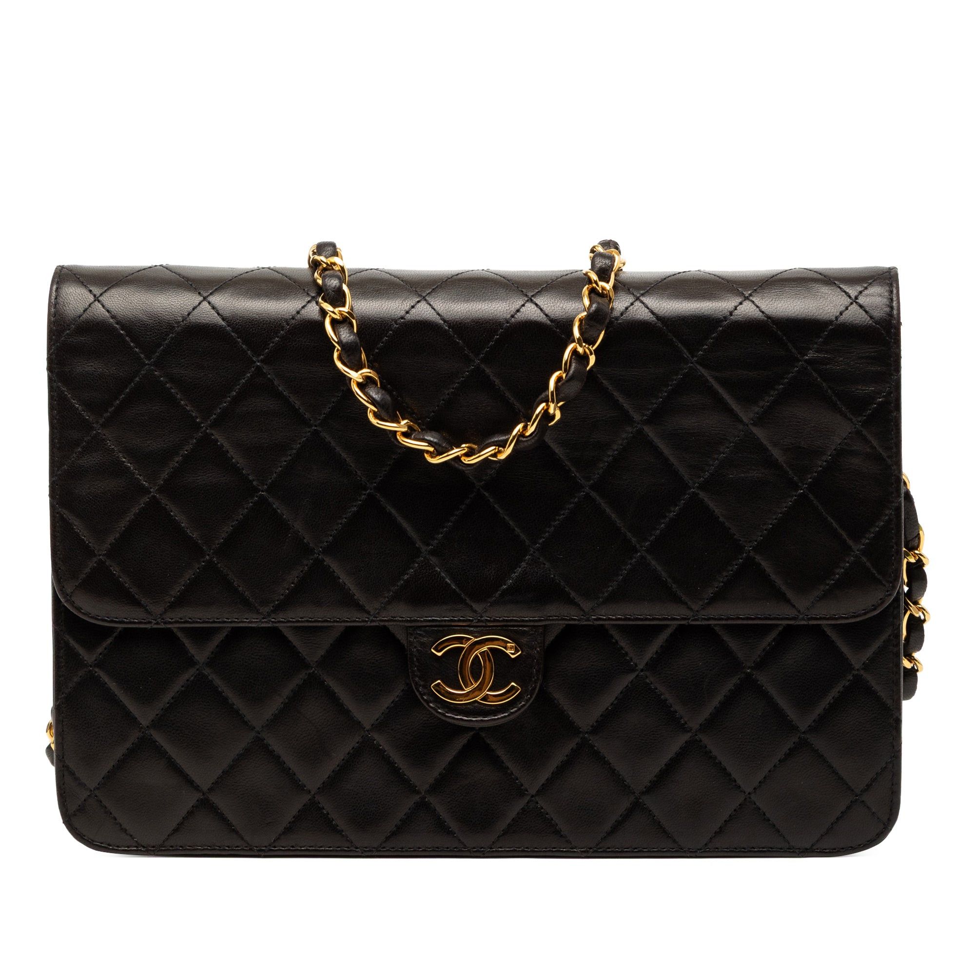 Chanel Medium CC Quilted Lambskin Single Flap Size ONE SIZE - 1 Thumbnail
